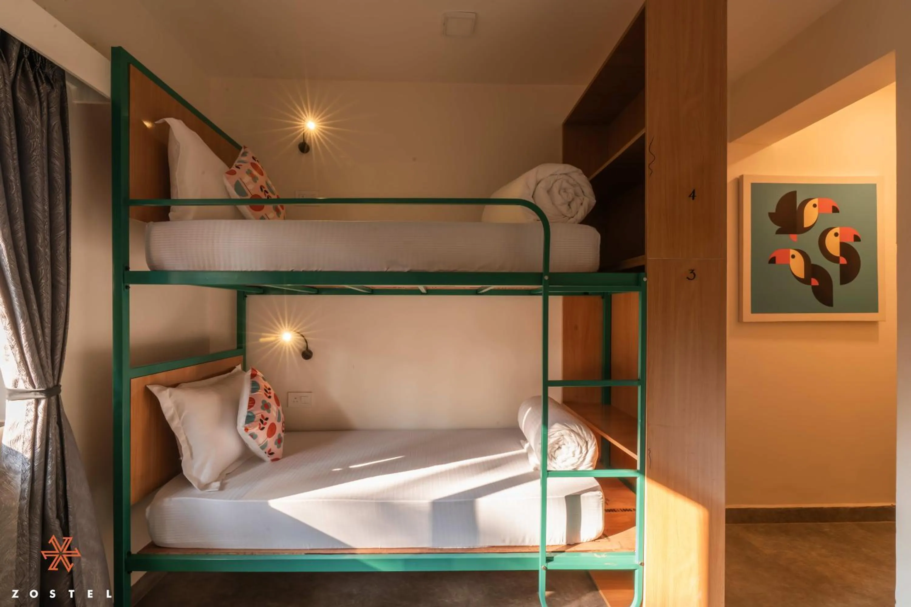 Photo of the whole room, Bed in Zostel Goa (Anjuna)