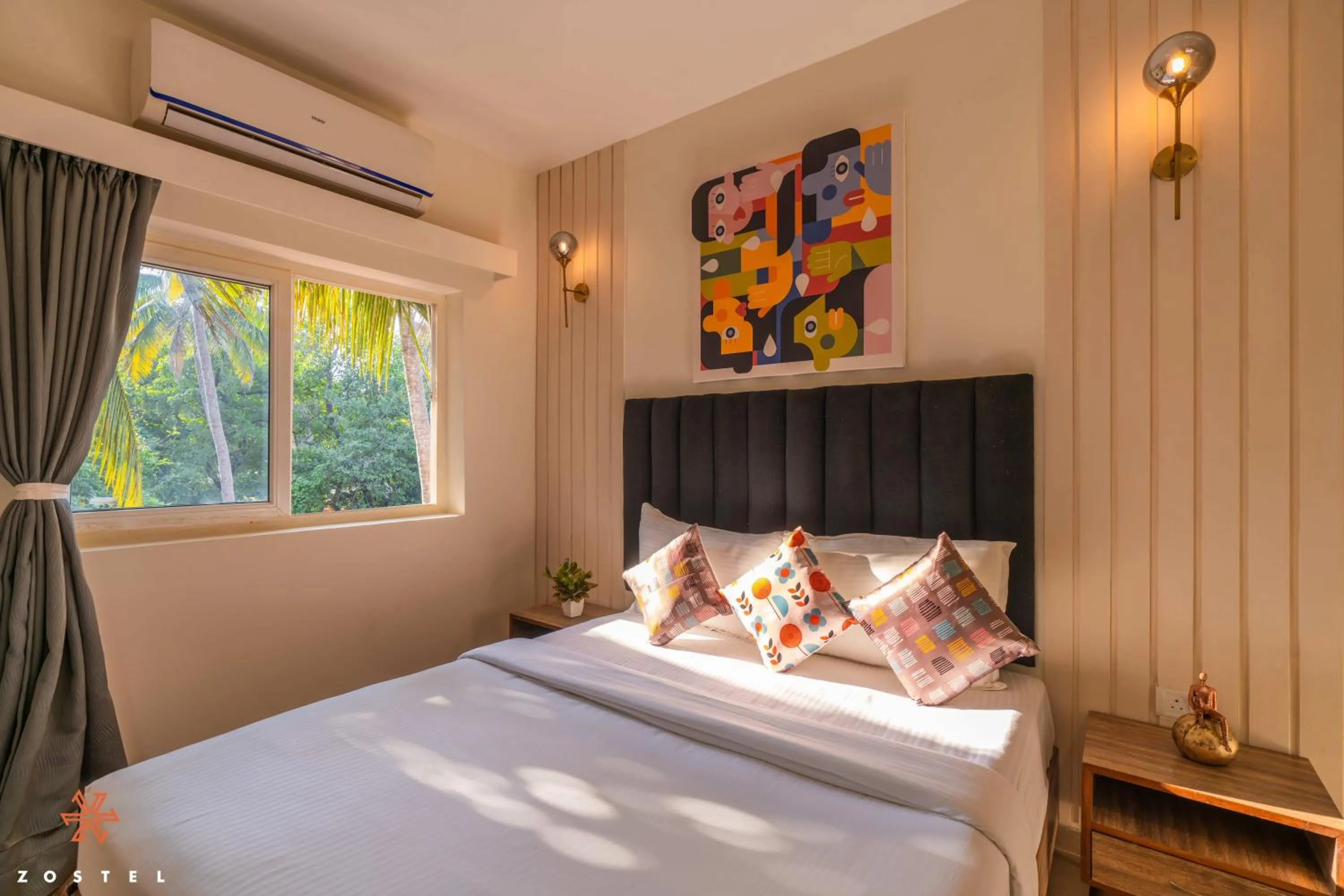 Bed in Zostel Goa (Anjuna)