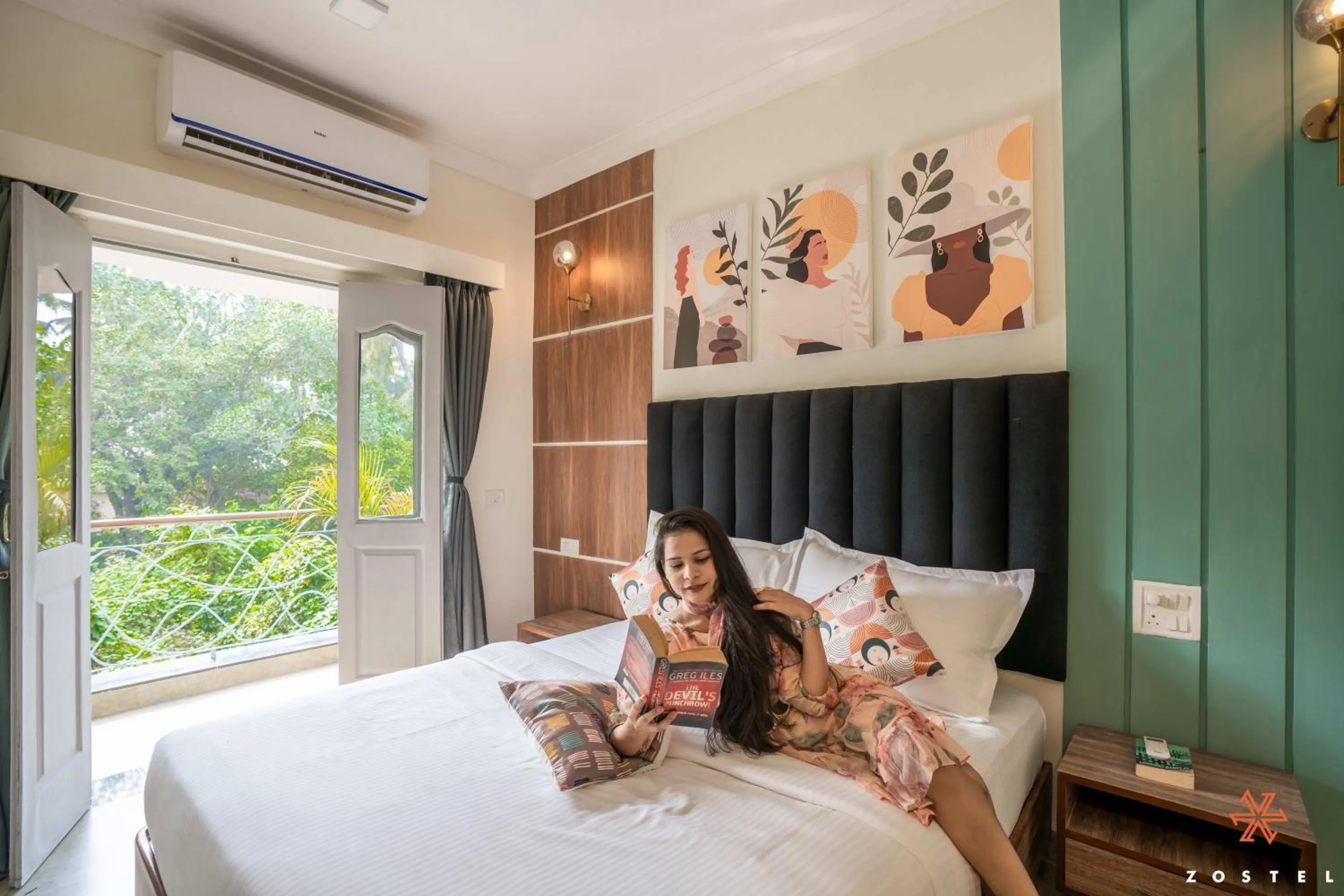 Bed in Zostel Goa (Anjuna)