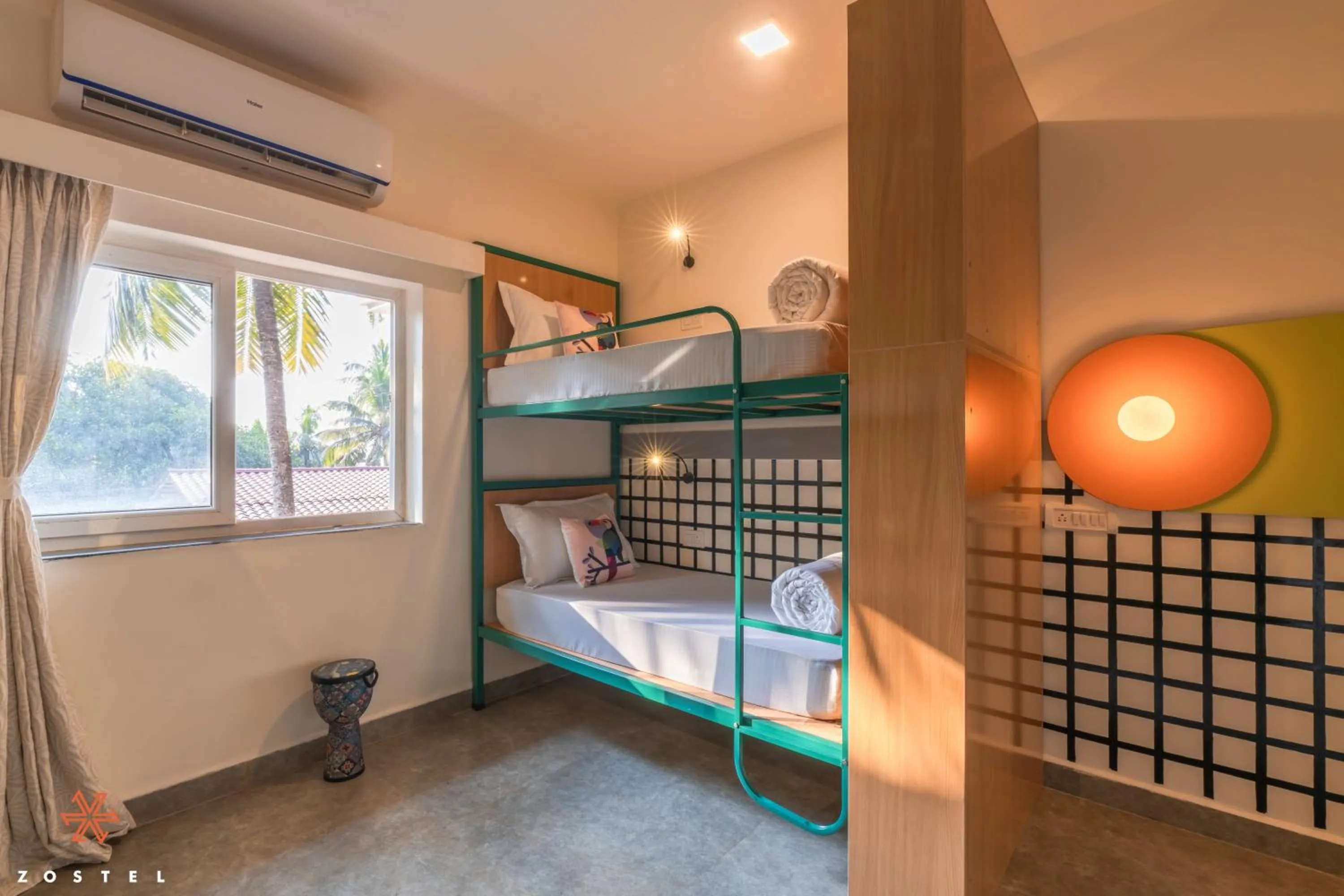 Bed in Zostel Goa (Anjuna)
