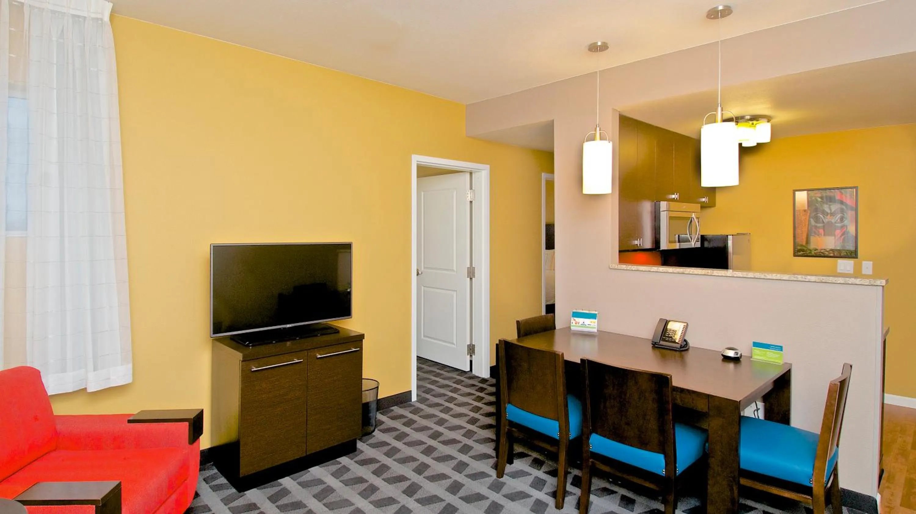 Living room in TownePlace Suites by Marriott Anchorage Midtown