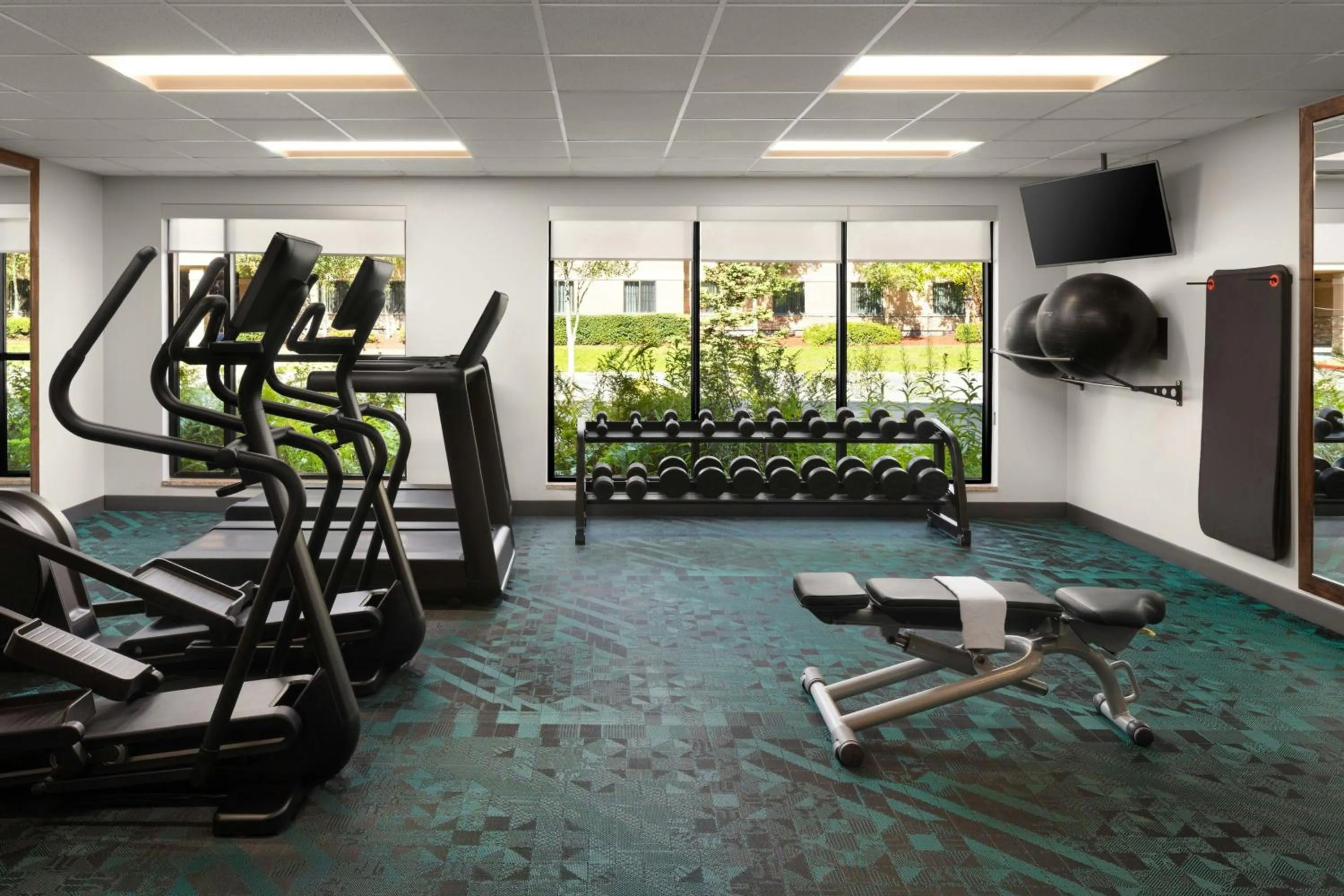 Fitness centre/facilities in TownePlace Suites by Marriott Anchorage Midtown