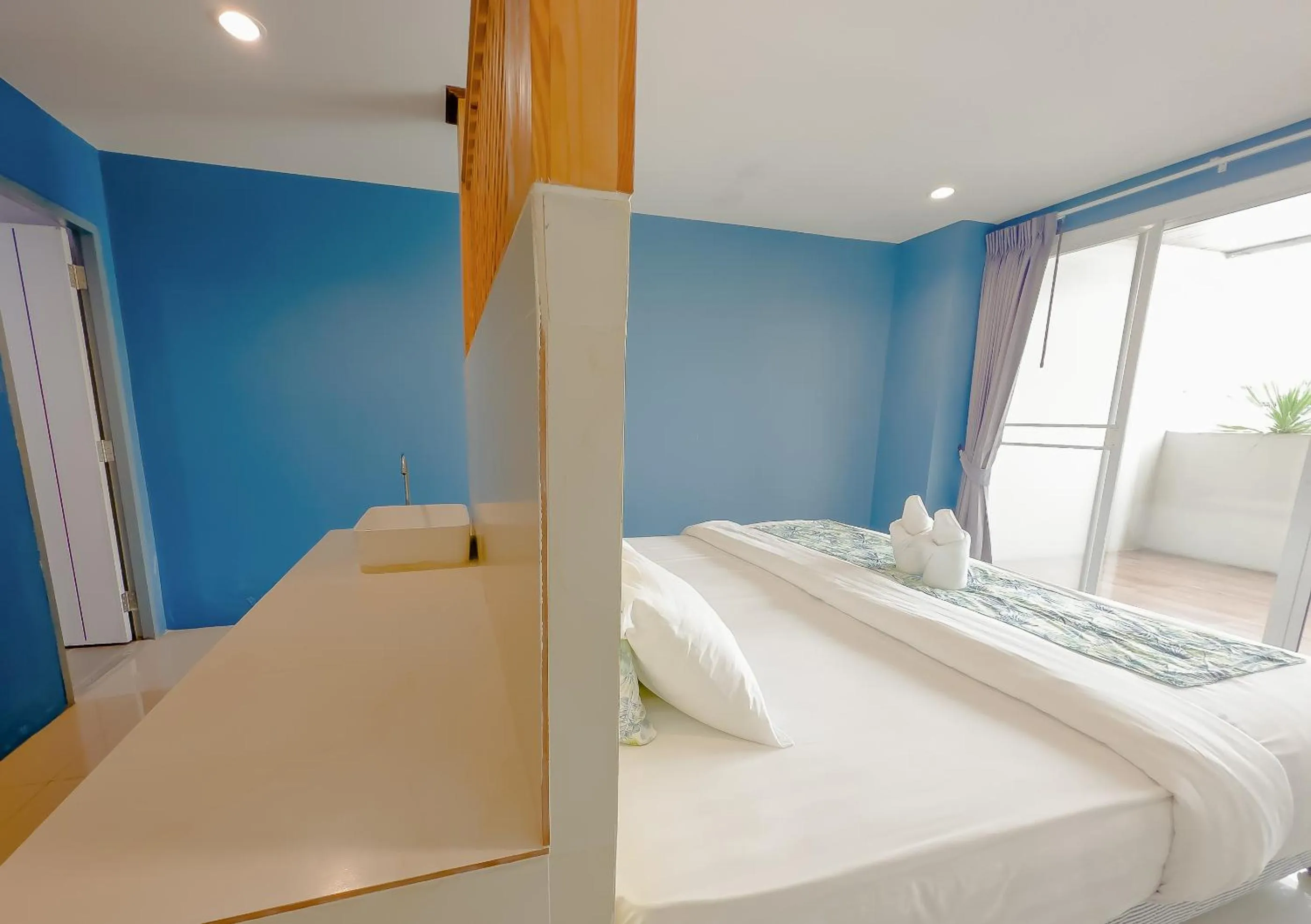 Bed in Xanadu Hotel Utapao