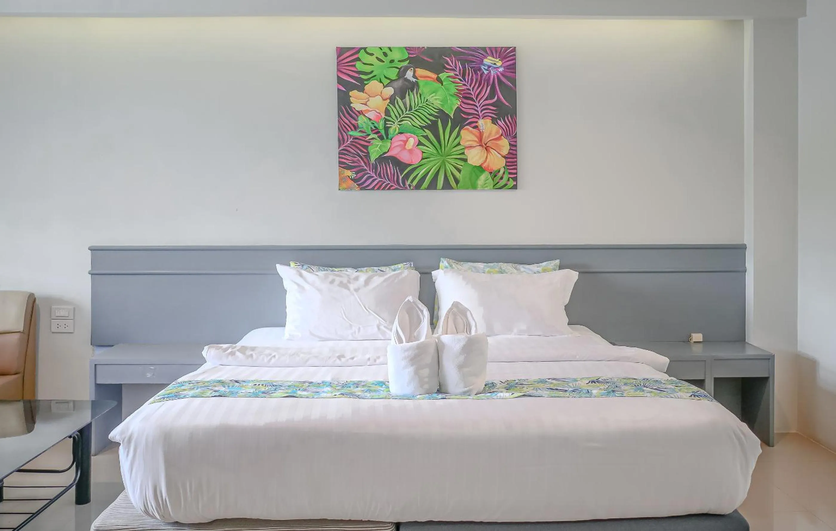 Bed in Xanadu Hotel Utapao