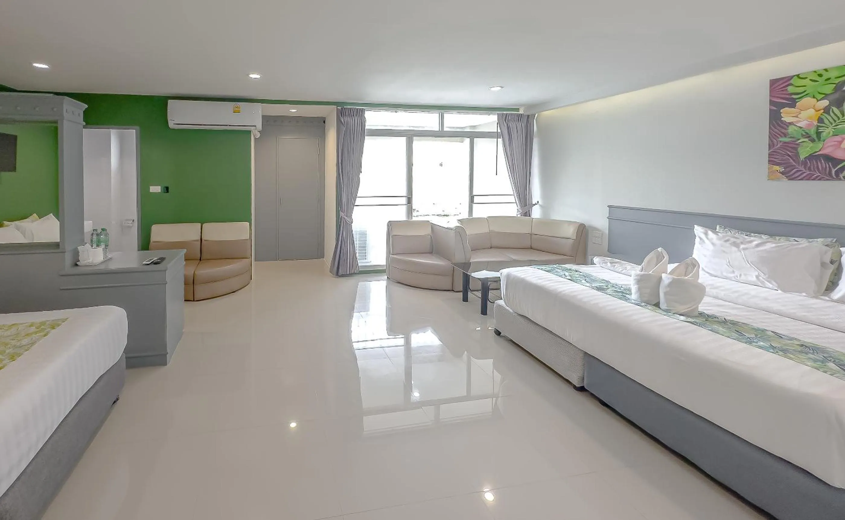 Bed in Xanadu Hotel Utapao