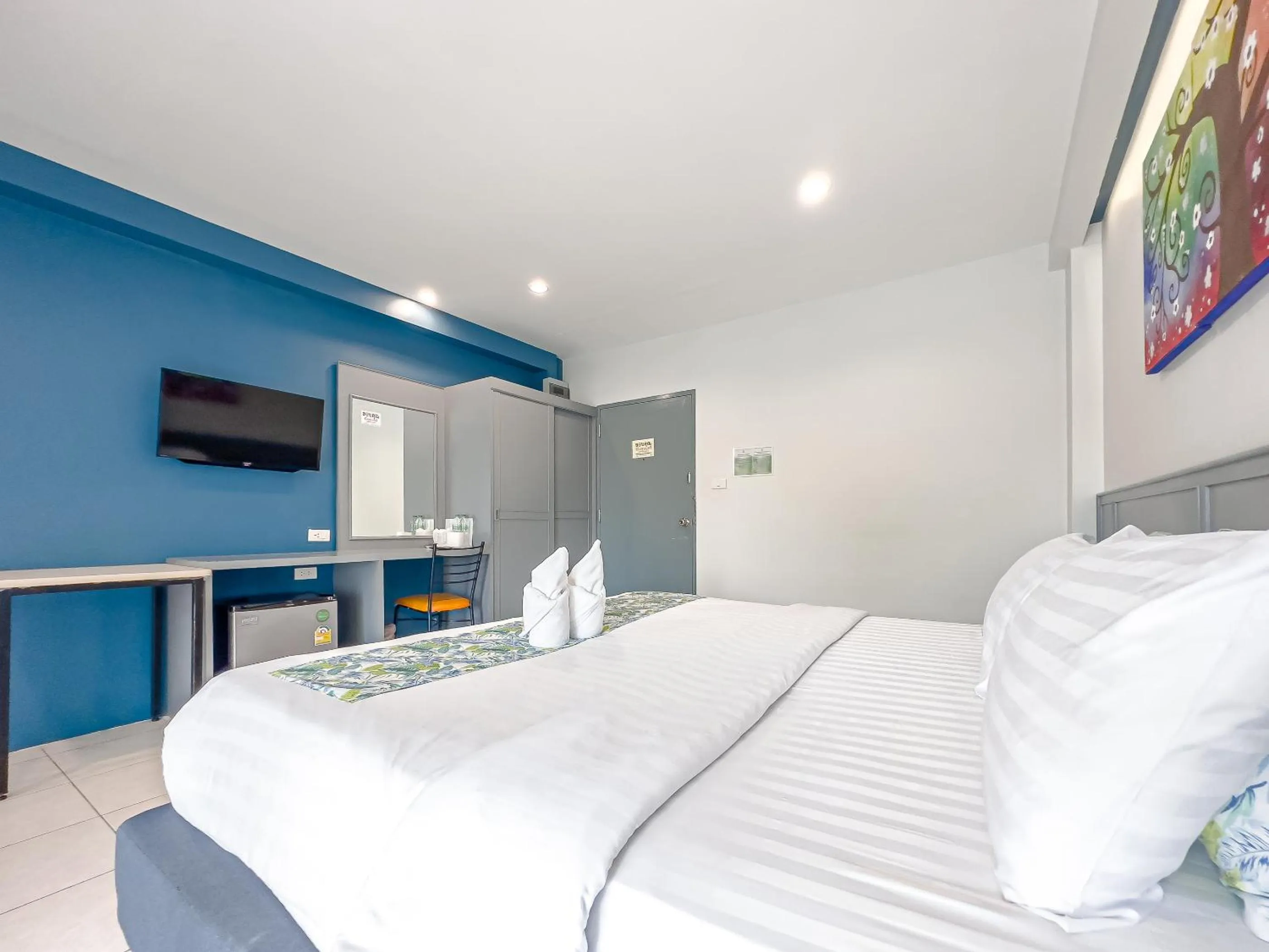 Bed in Xanadu Hotel Utapao