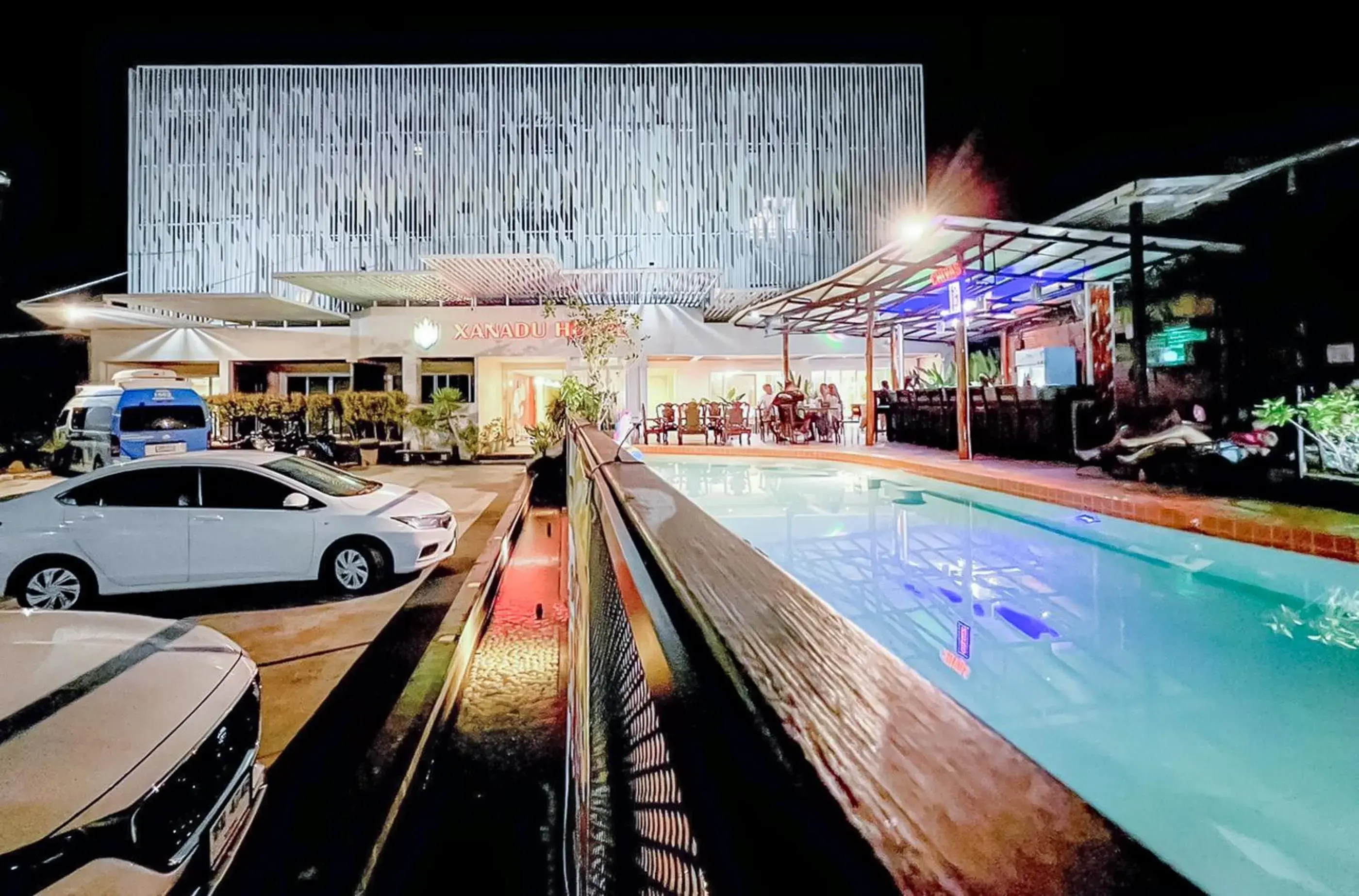 Swimming pool in Xanadu Hotel Utapao Swimming pool in Xanadu Hotel Utapao