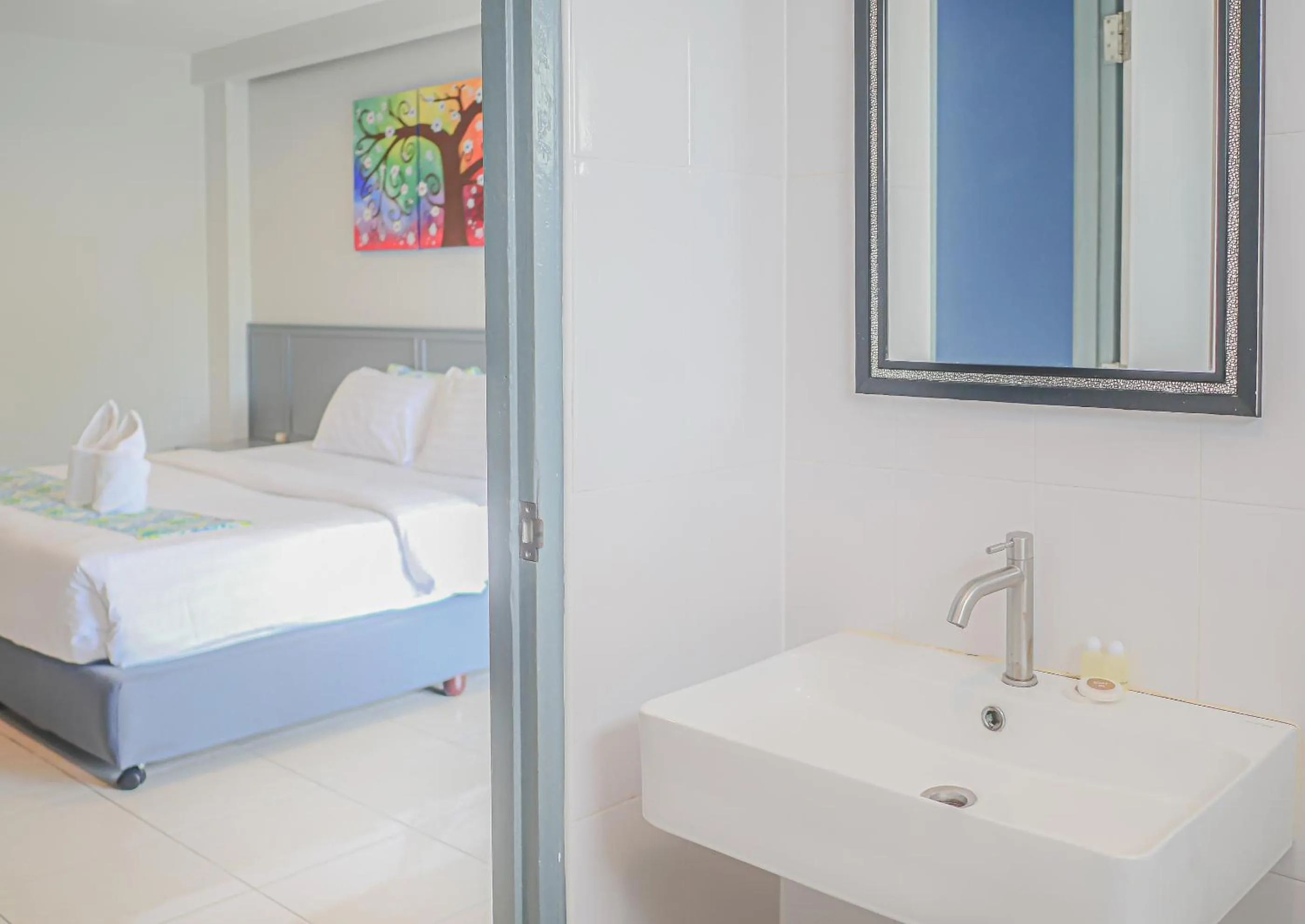 Bed in Xanadu Hotel Utapao