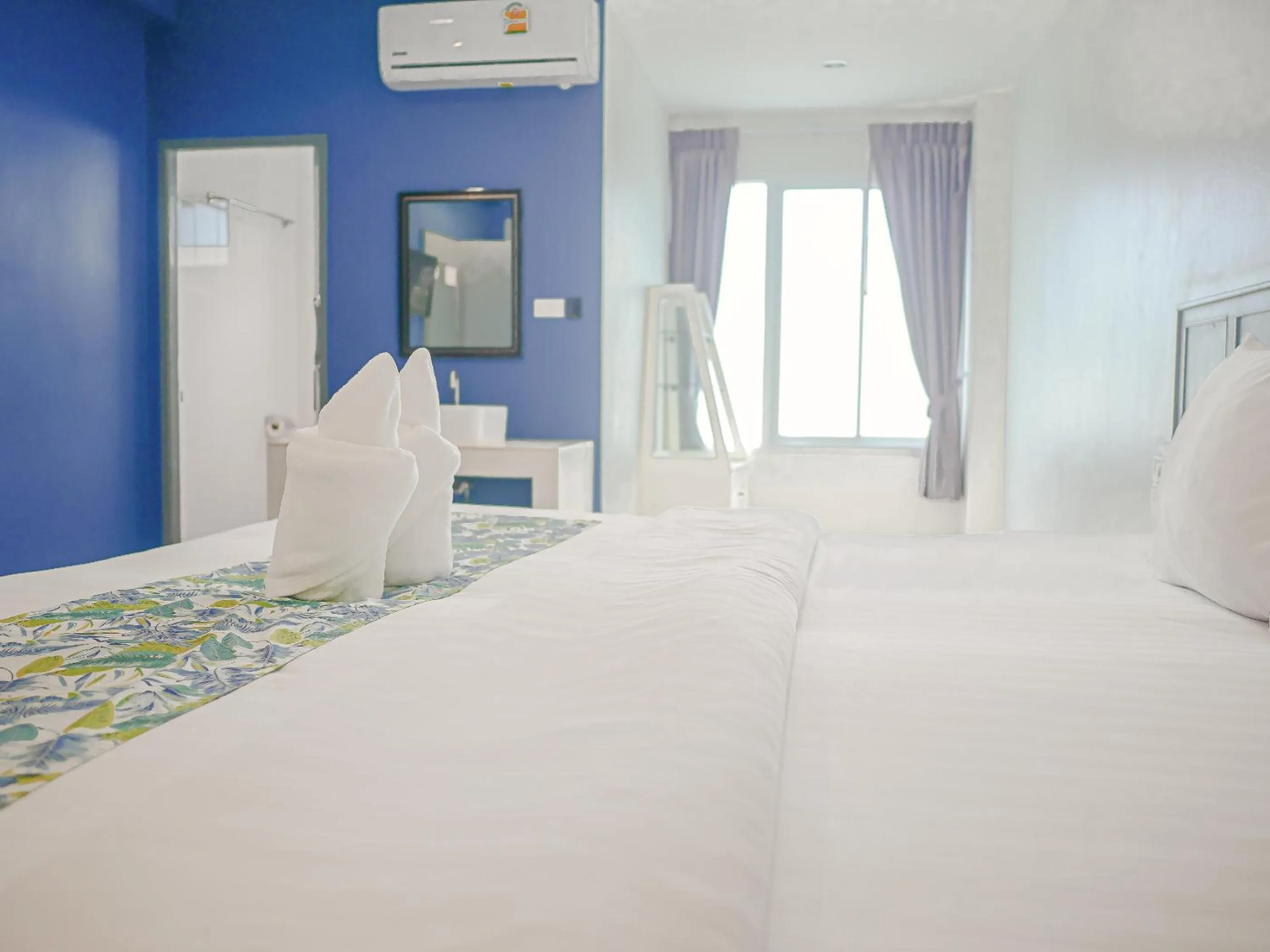 Bed in Xanadu Hotel Utapao