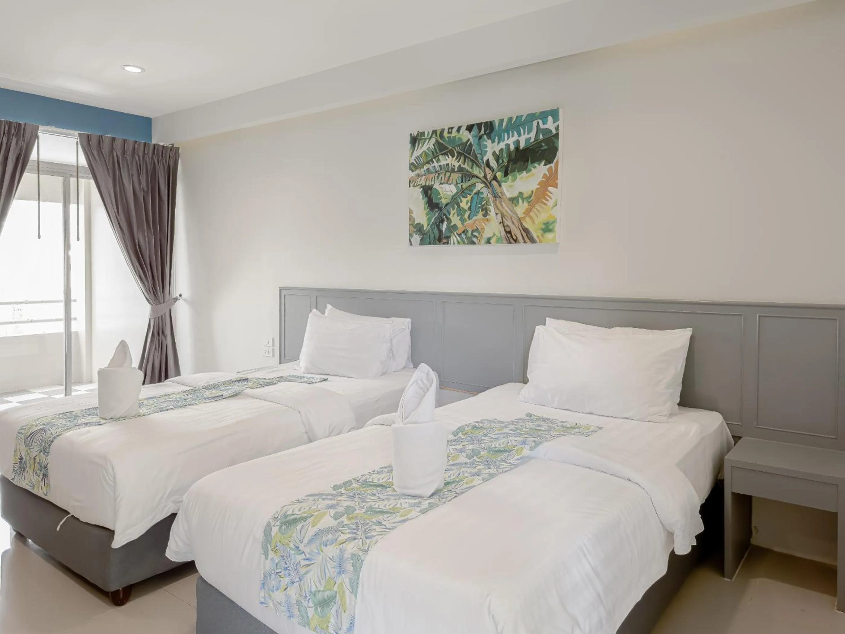 Bed in Xanadu Hotel Utapao