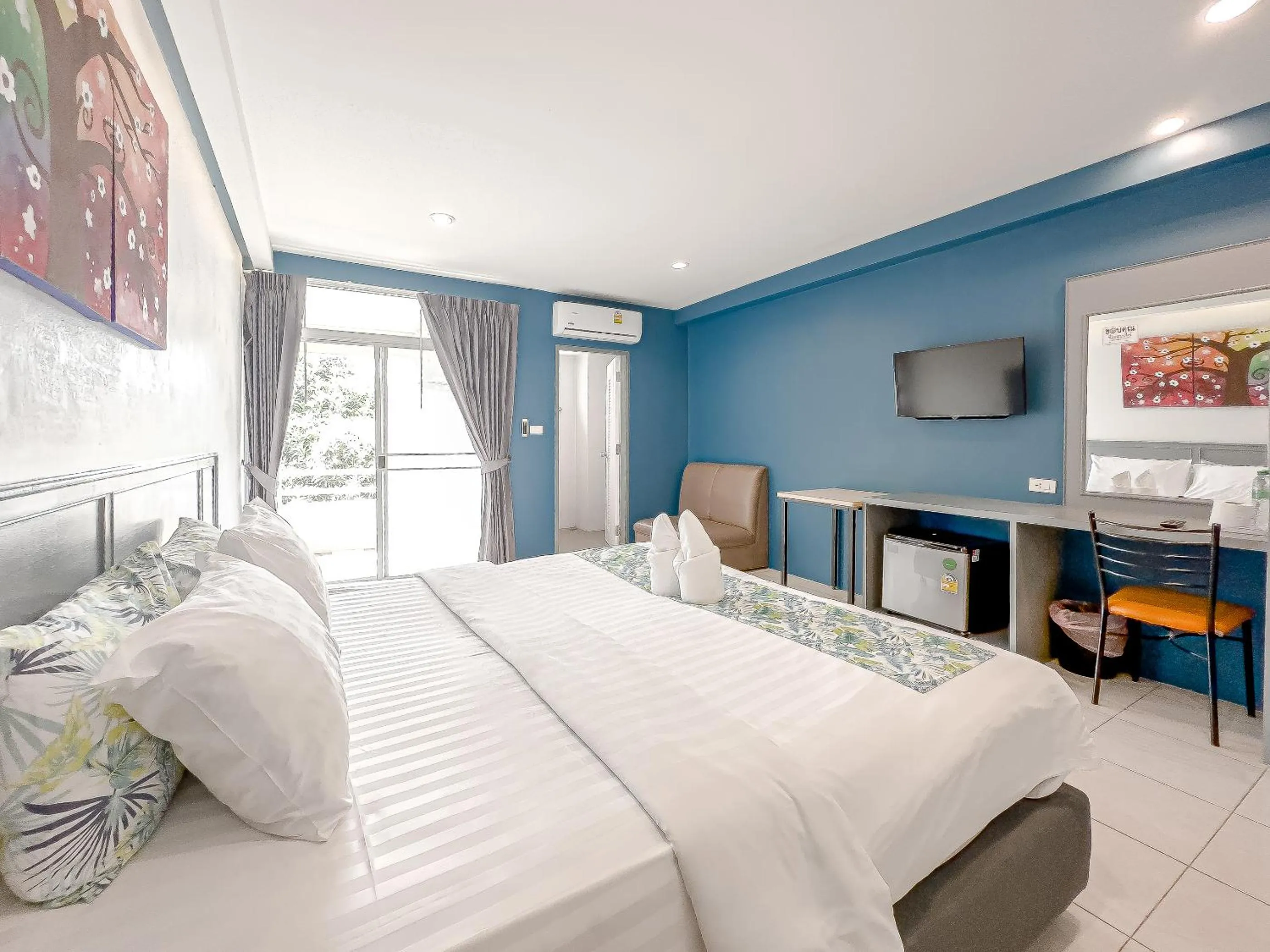 Bed in Xanadu Hotel Utapao