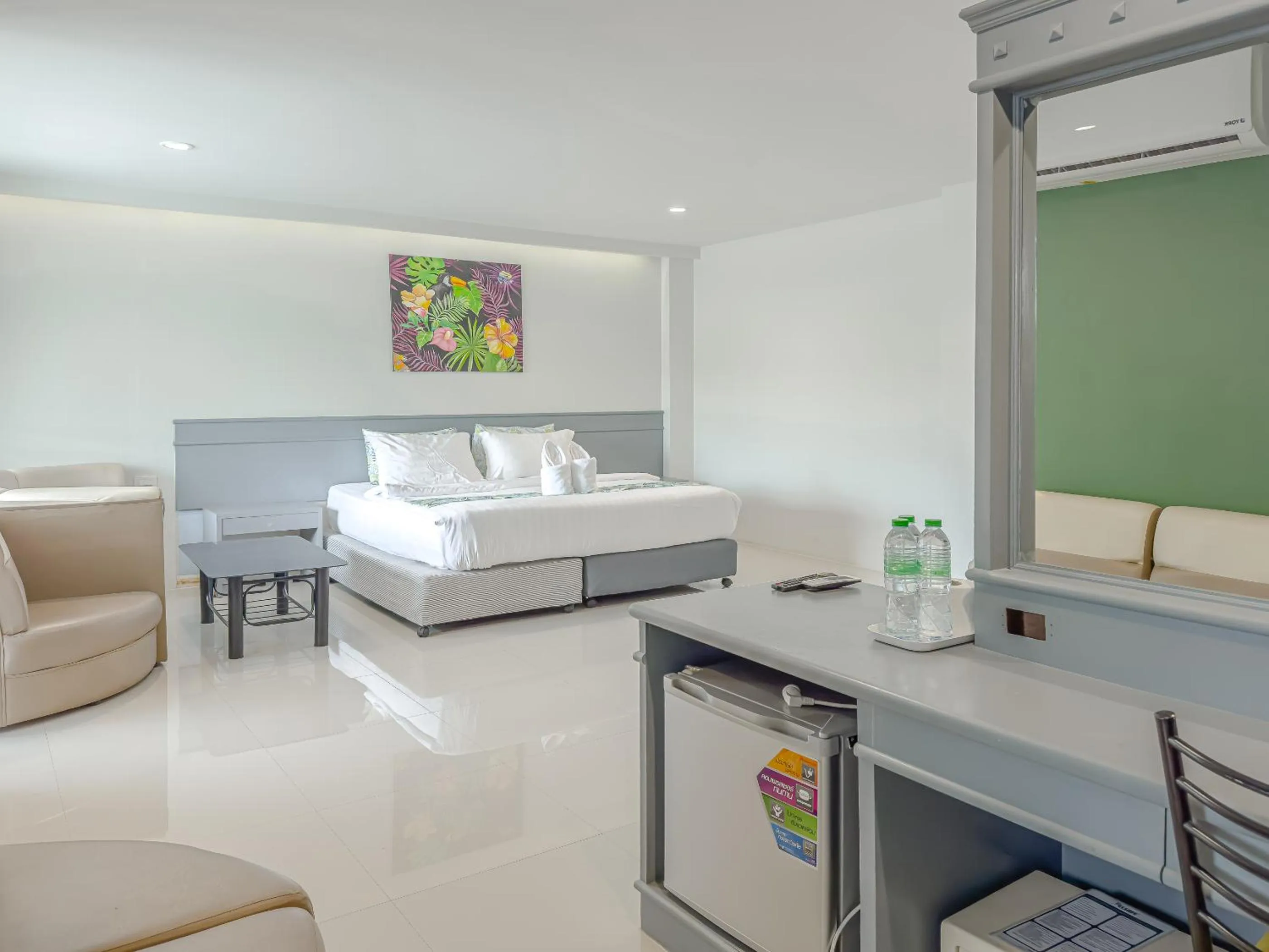 Bed in Xanadu Hotel Utapao