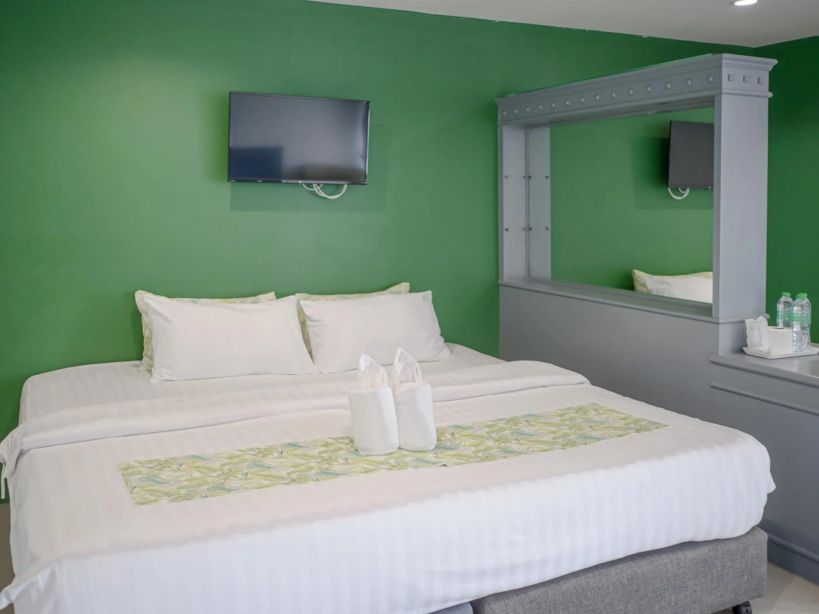 Bed in Xanadu Hotel Utapao