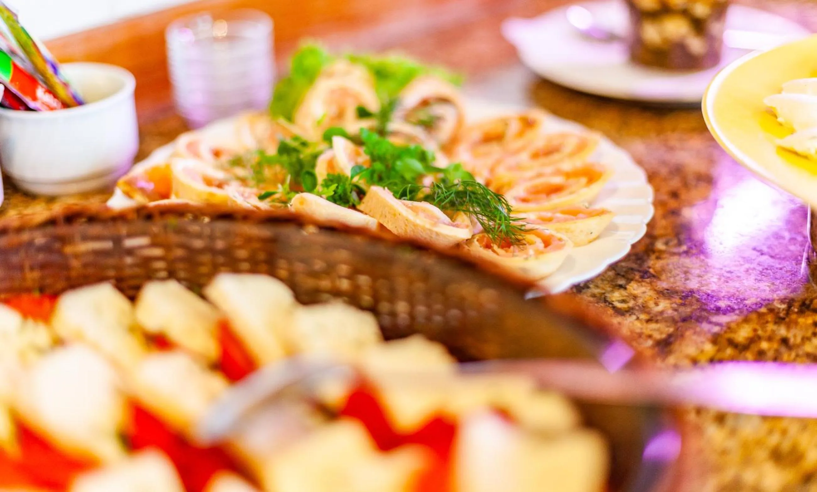 Food and drinks in Hotel Friese