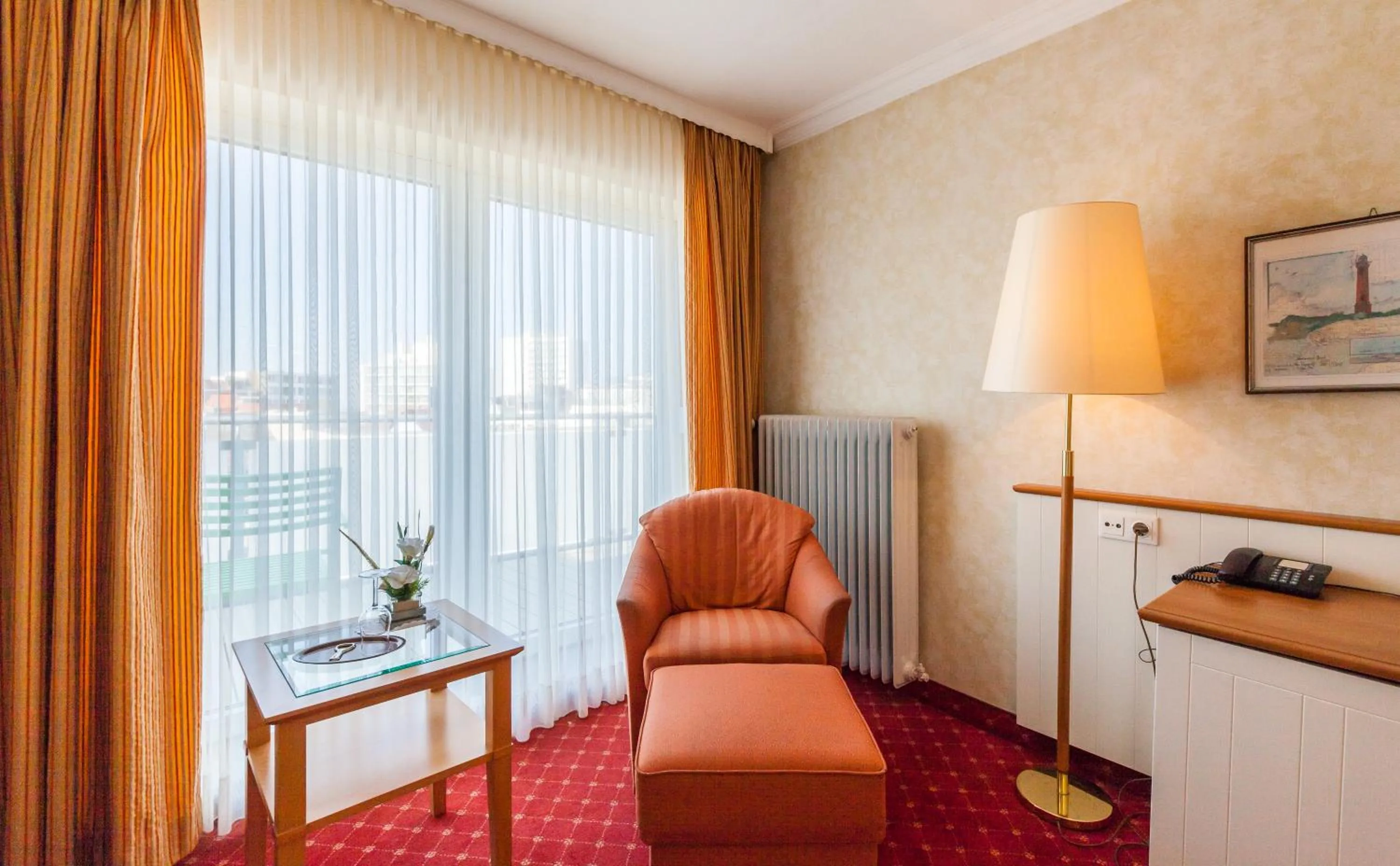 Seating area in Hotel Friese