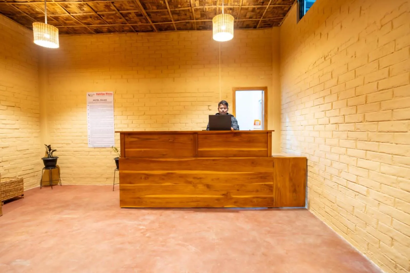 Lobby or reception in HABITAS RHINO BY NATURE HUNT