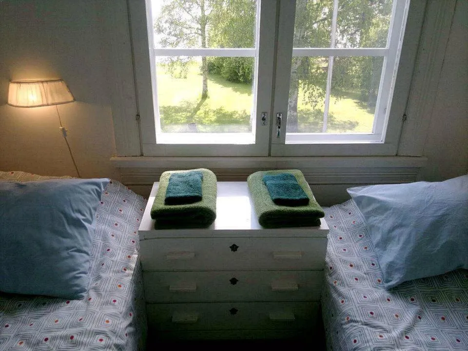 Garden view, Bed in Hiekkaranta Bed & Breakfast