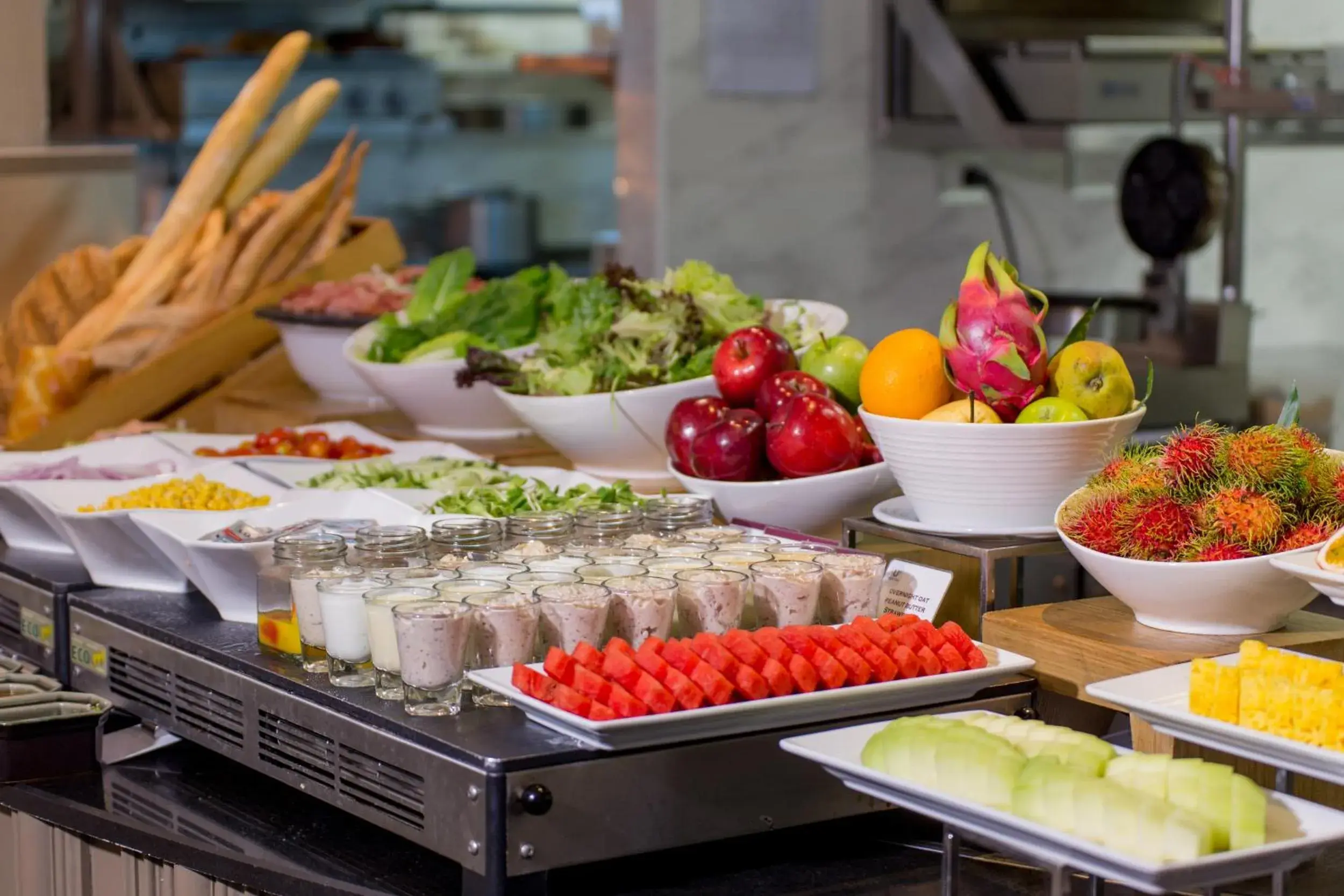 Buffet breakfast in U Sathorn Bangkok Buffet breakfast in U Sathorn Bangkok