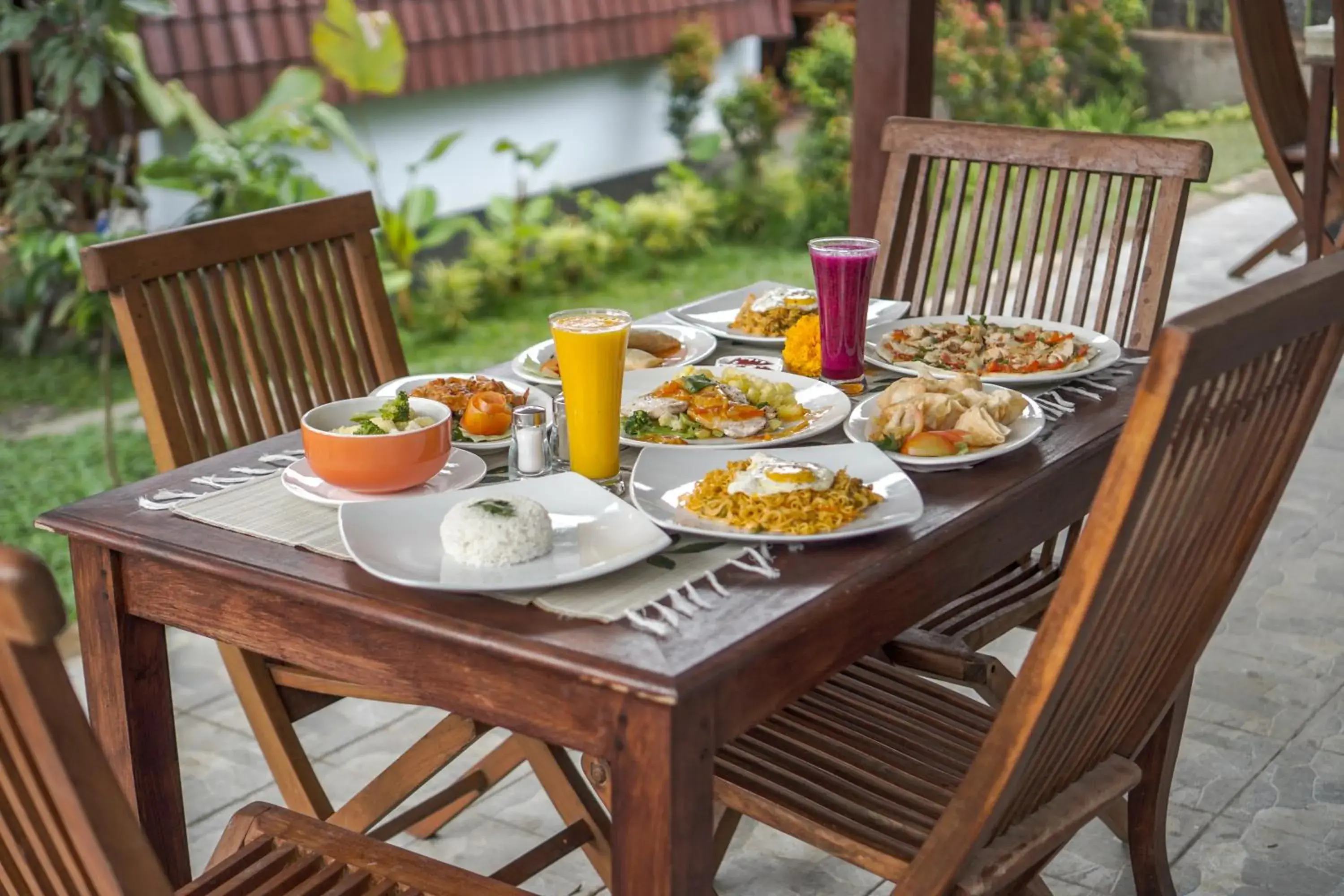 Food close-up in Nyamane Ubud Green View Villas by EPS Food close-up in Nyamane Ubud Green View Villas by EPS
