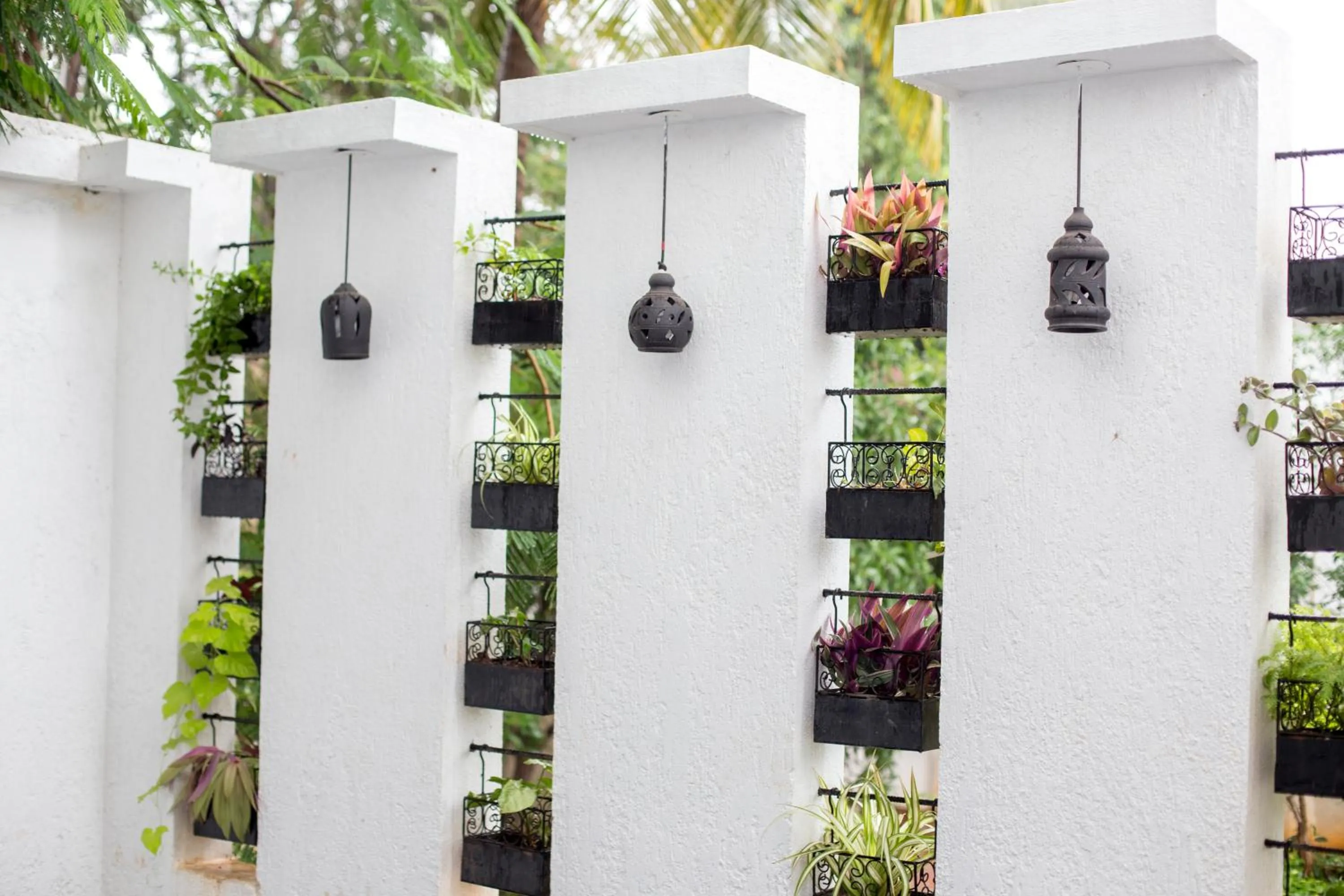 Decorative detail in Liwa - The Transit Hotel, Bengaluru
