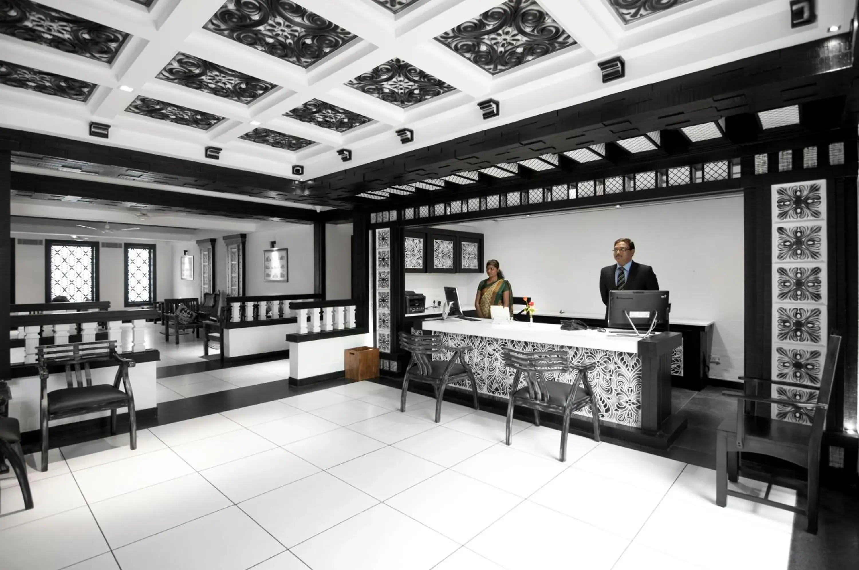 Lobby or reception in Liwa - The Transit Hotel, Bengaluru Lobby or reception in Liwa - The Transit Hotel, Bengaluru