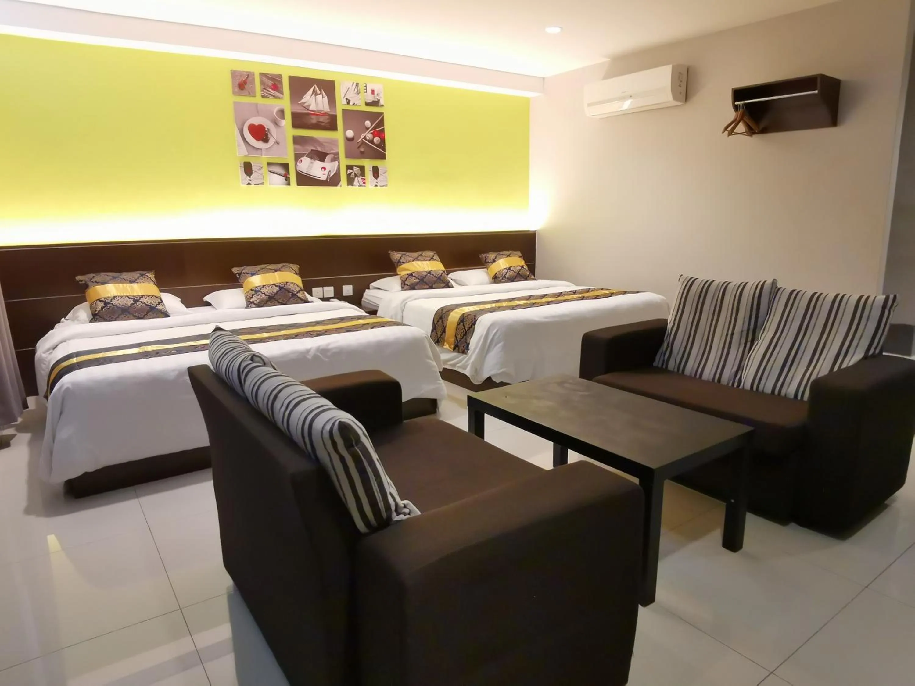 Bed in Star Bay Hotel