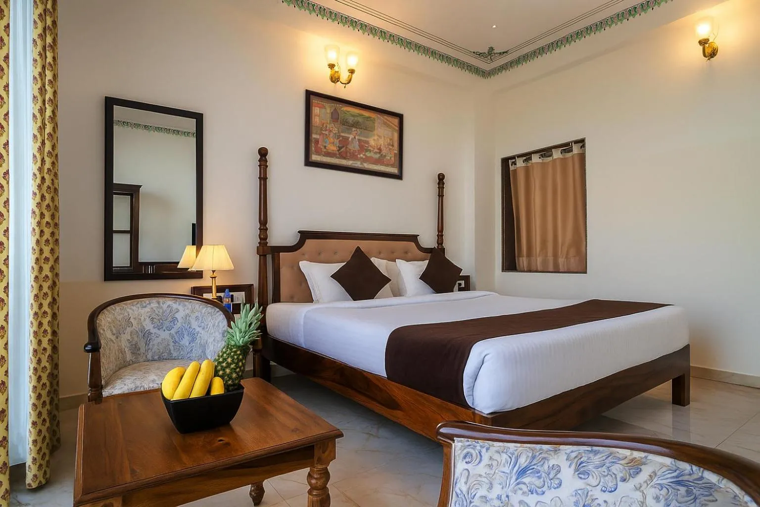 Bedroom, Bed in DERA PICHOLA- A Lake Facing Boutique Hotel