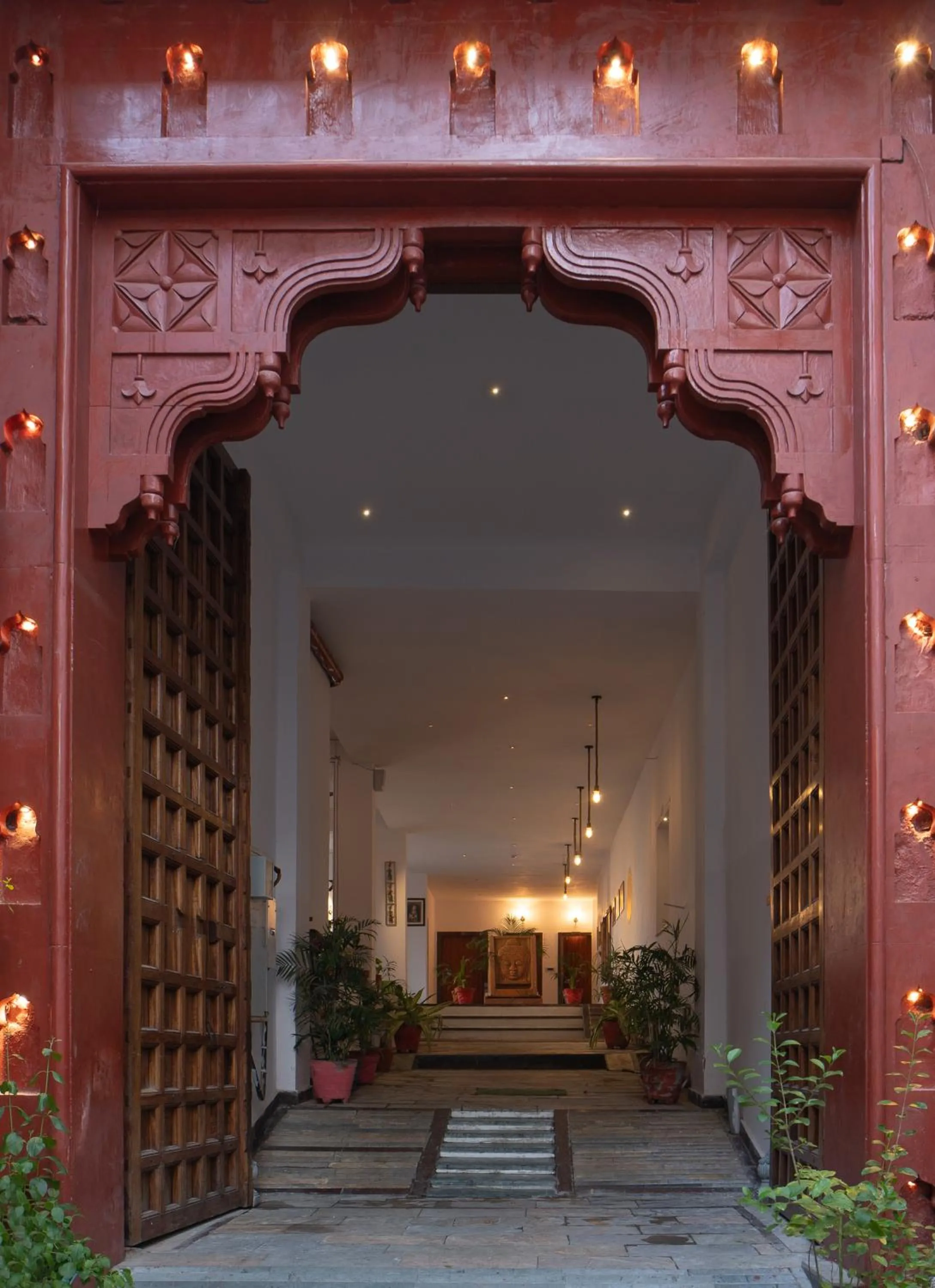 Facade/entrance in DERA PICHOLA- A Lake Facing Boutique Hotel