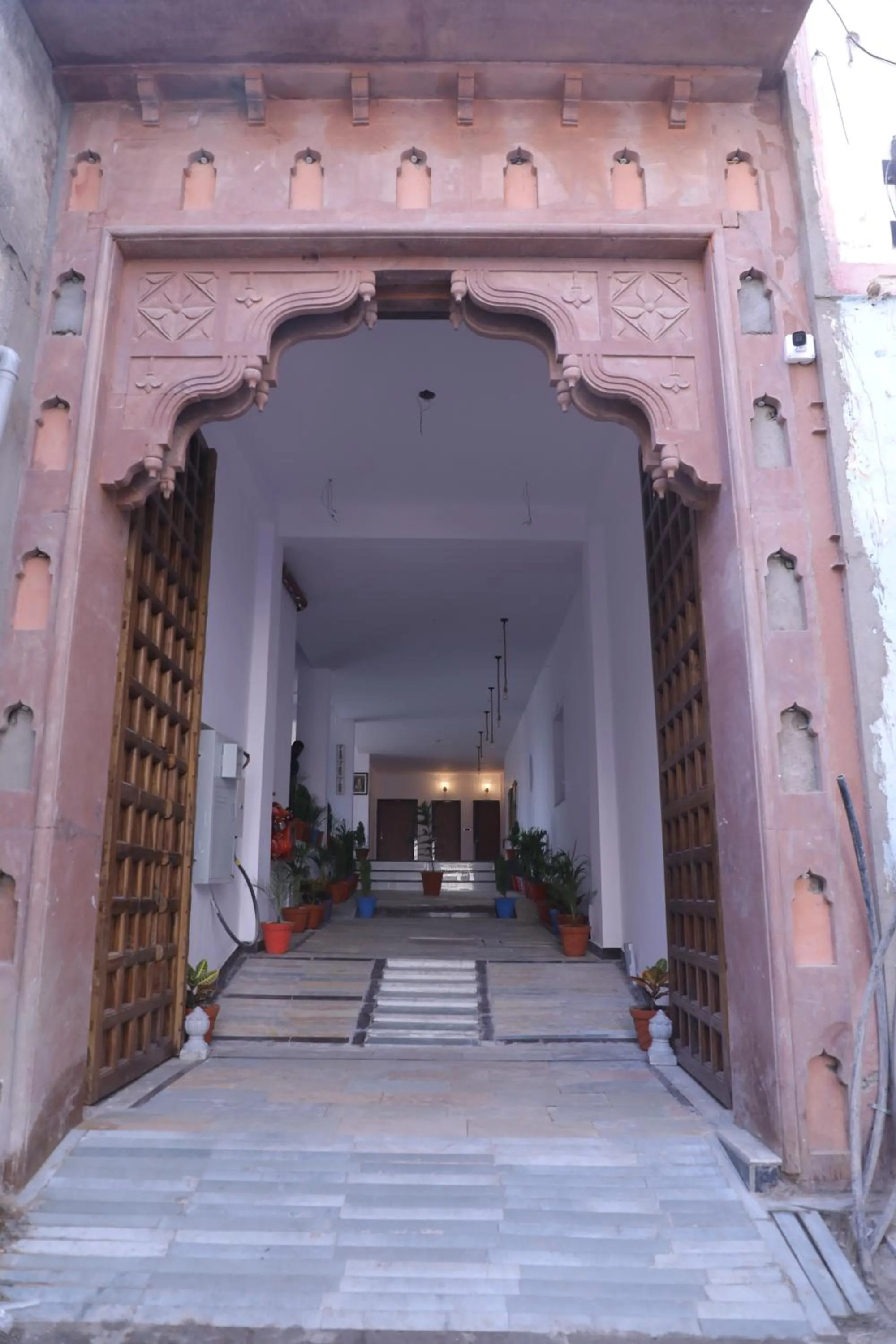 Facade/entrance in DERA PICHOLA- A Lake Facing Boutique Hotel