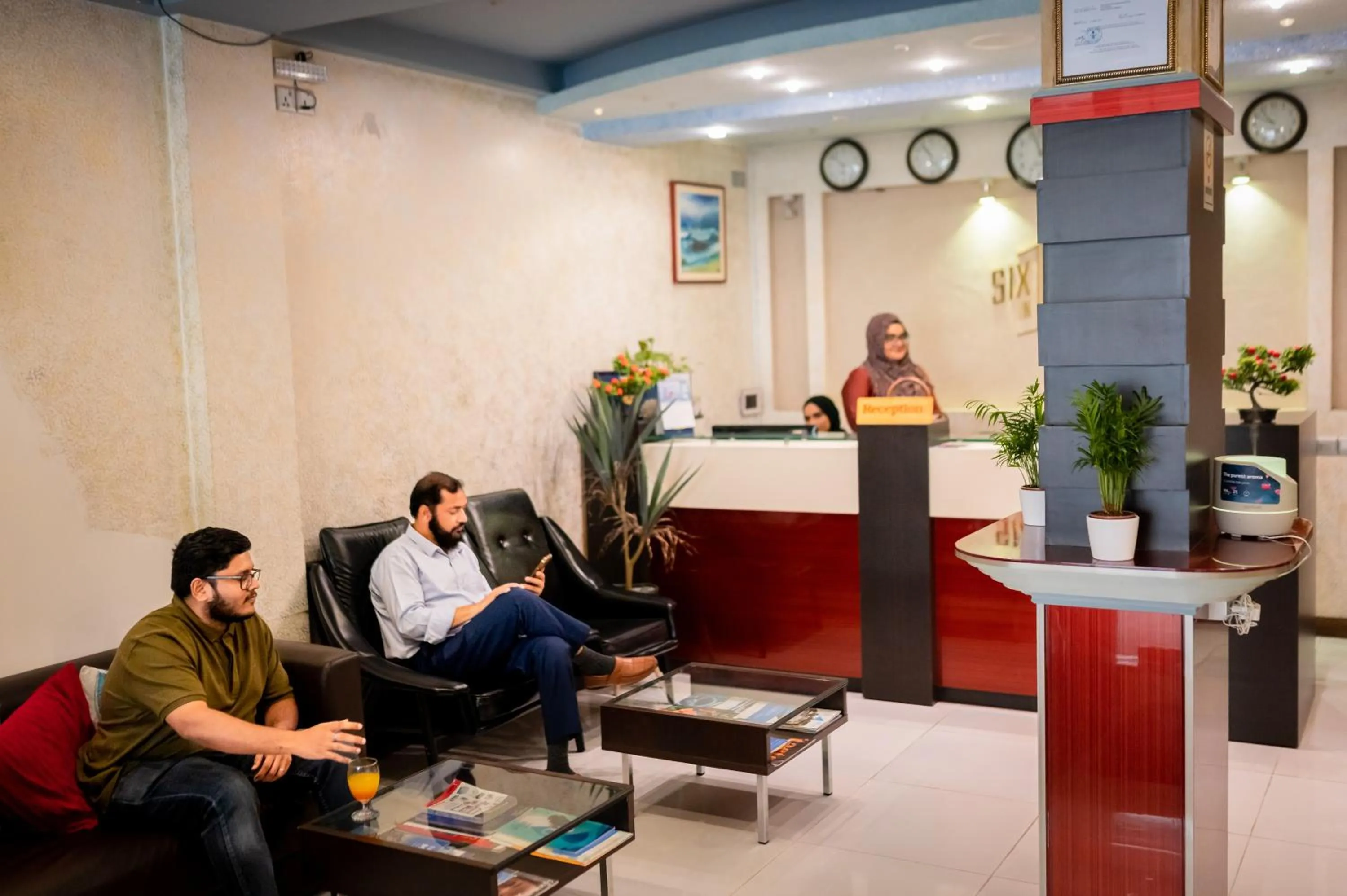 Lobby or reception in ZAN Lodge