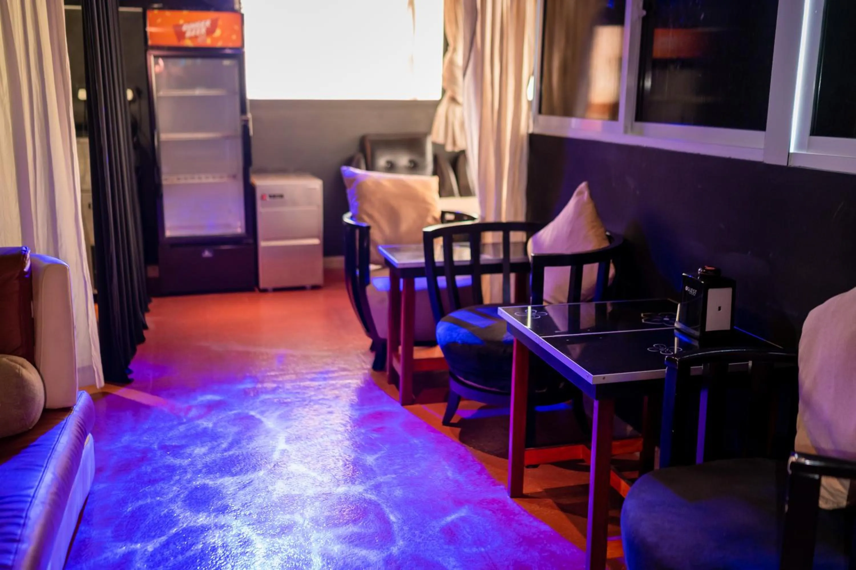 Dining area in ZAN Lodge