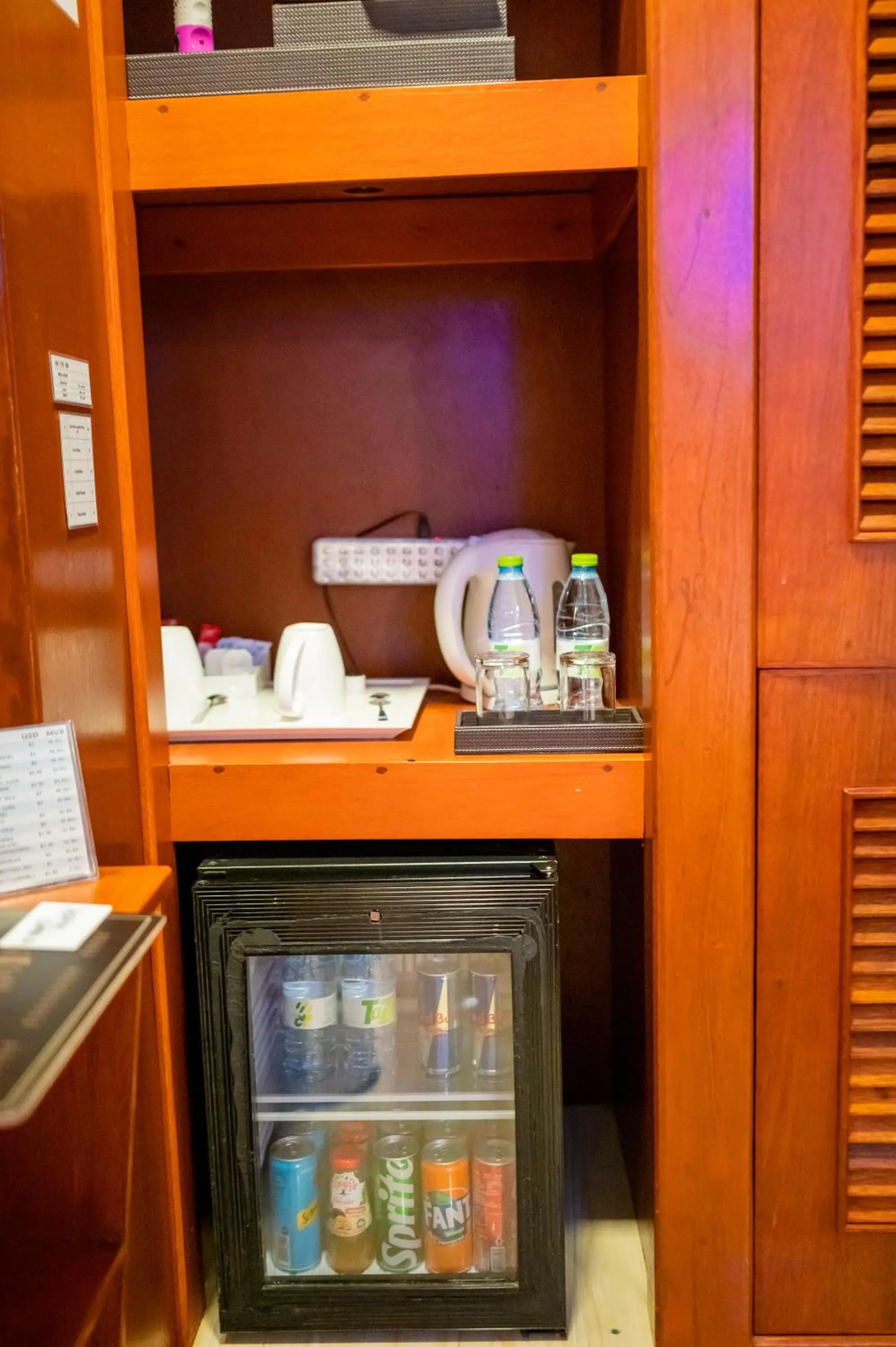 Coffee/tea facilities in ZAN Lodge