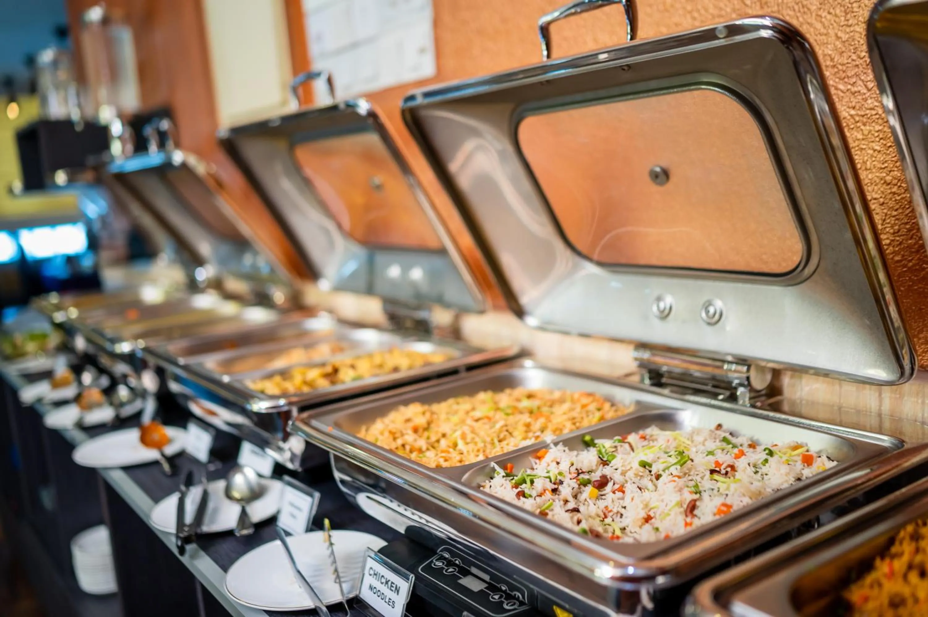 Buffet breakfast in ZAN Lodge