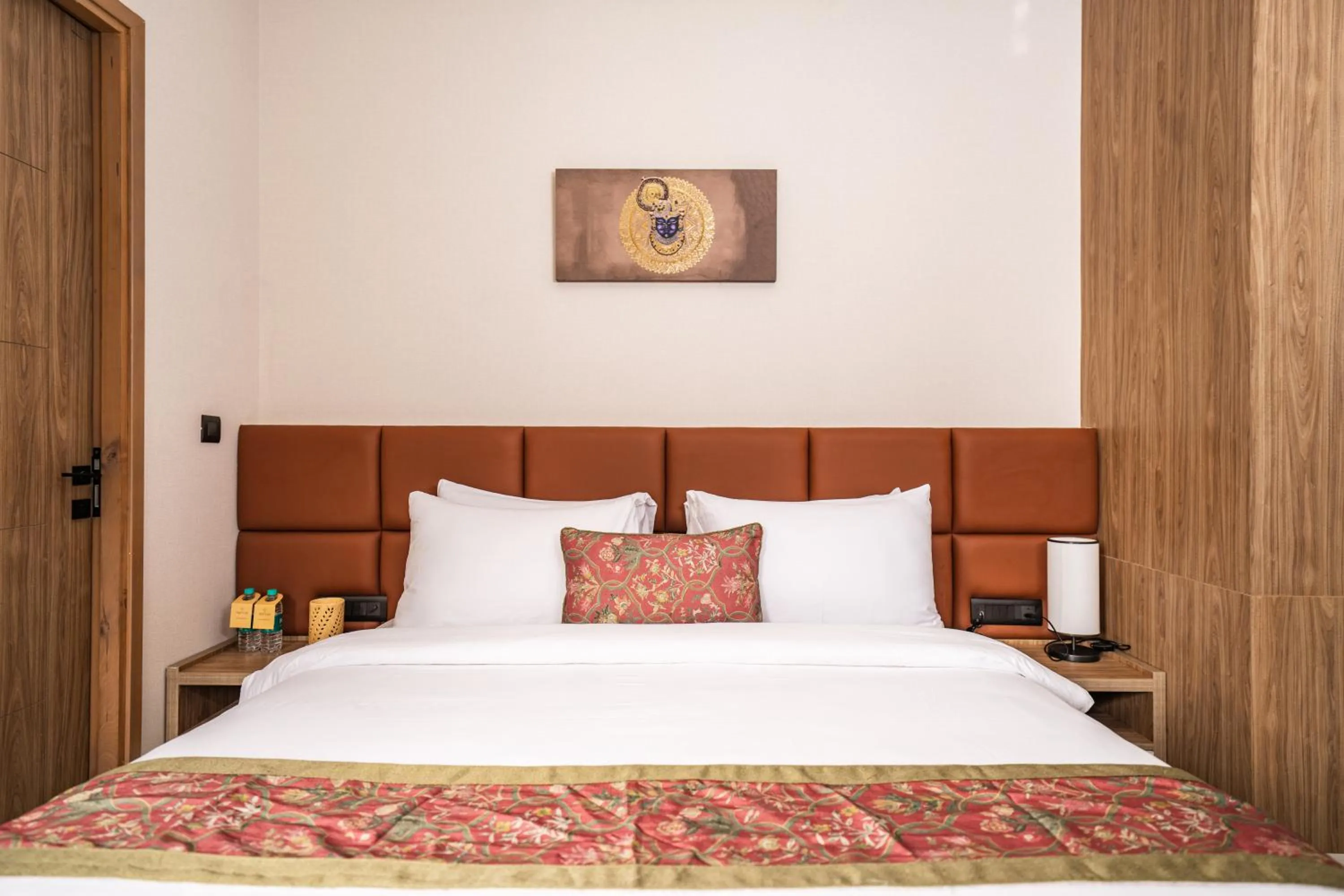 Bed in Triptam Vrindavan