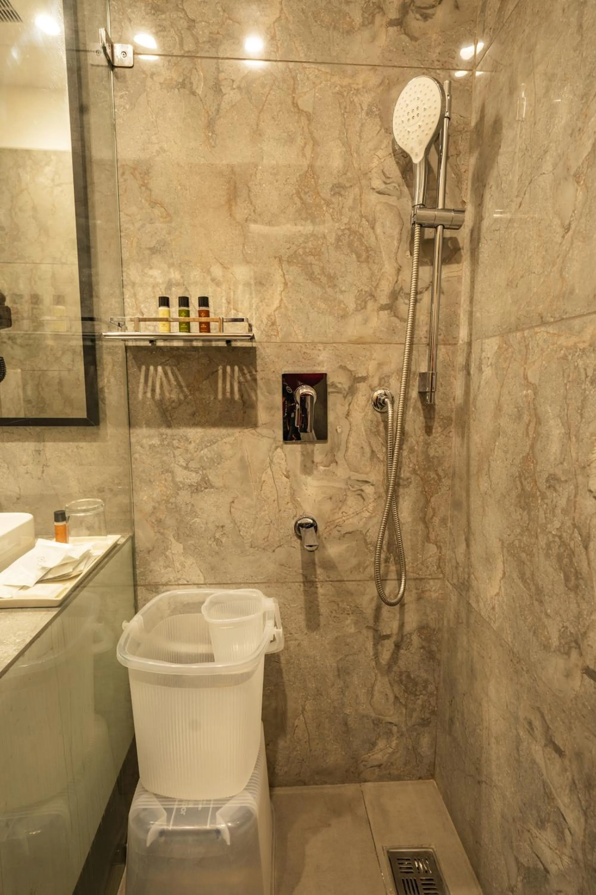 Bathroom in Triptam Vrindavan