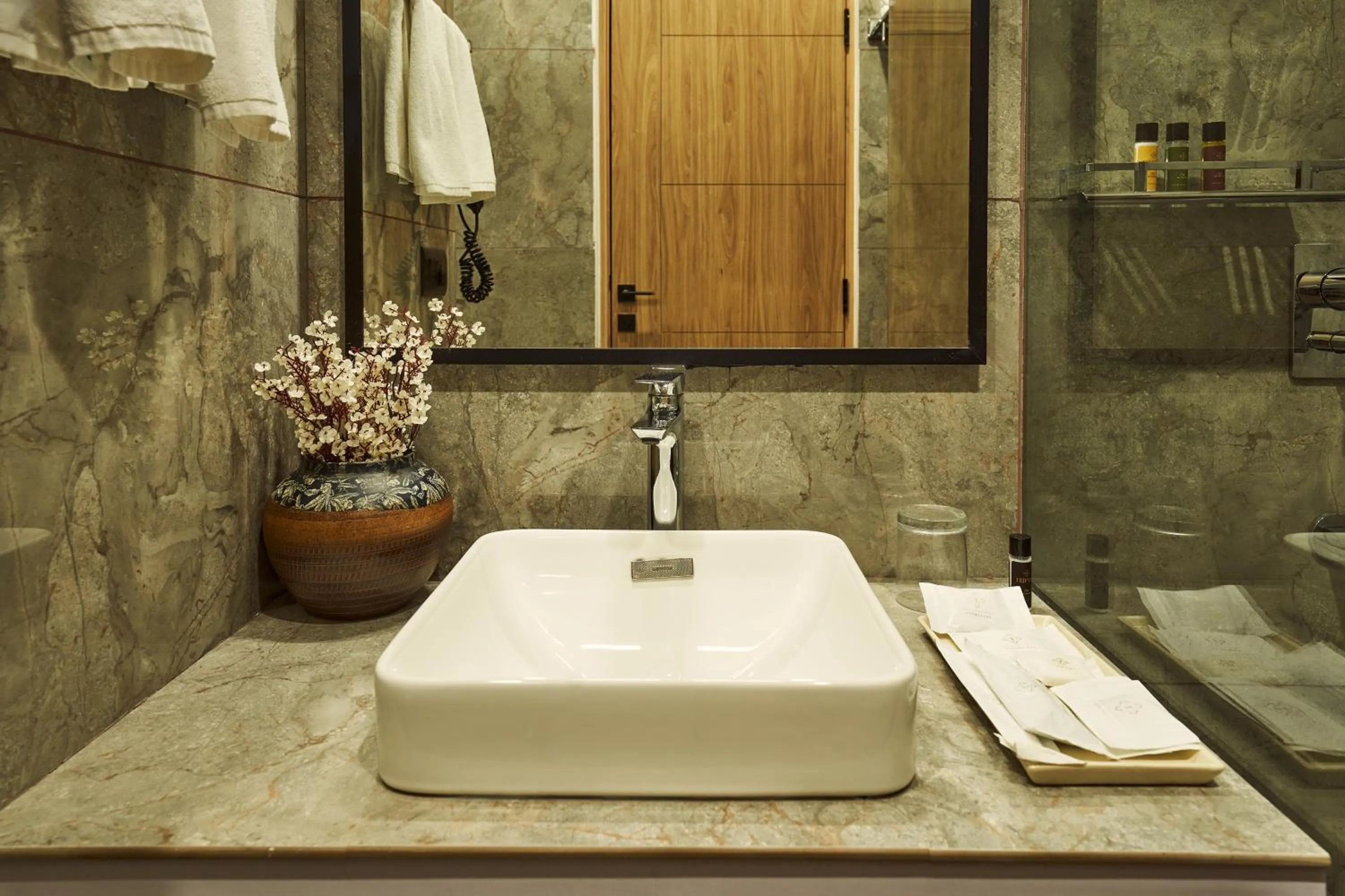 Bathroom in Triptam Vrindavan