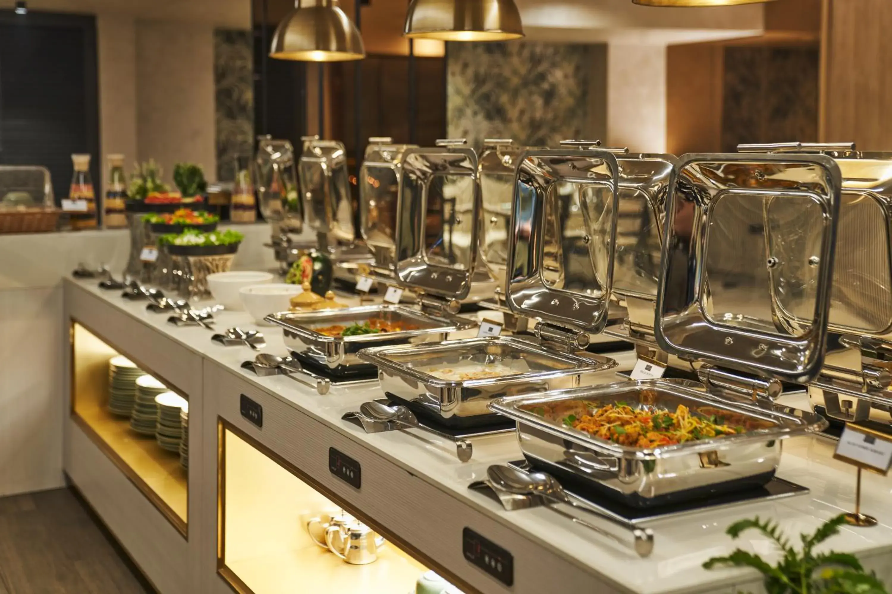 Buffet breakfast in Triptam Vrindavan Buffet breakfast in Triptam Vrindavan