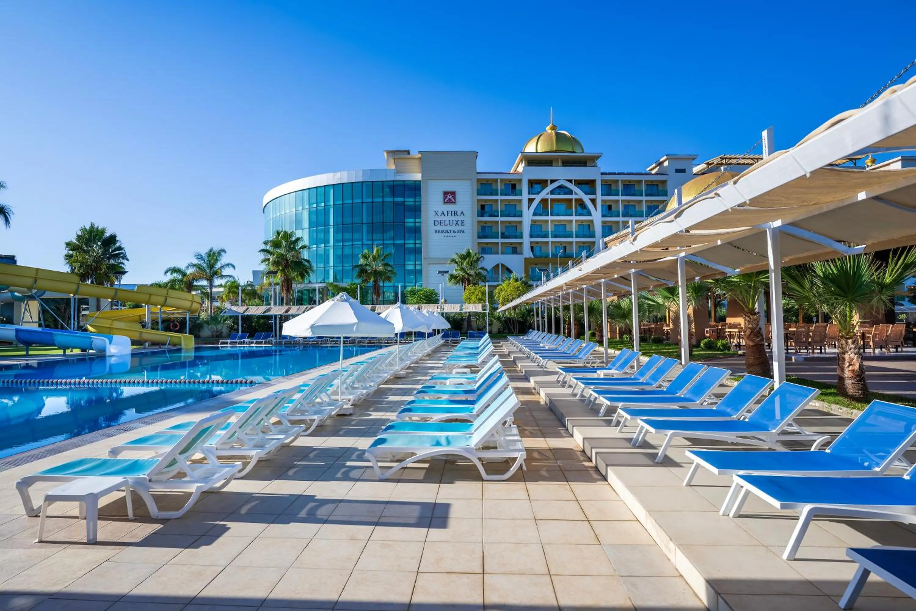 Swimming pool in Alan Xafira Deluxe Resort & Spa-ULTRA ALL INCLUSIVE