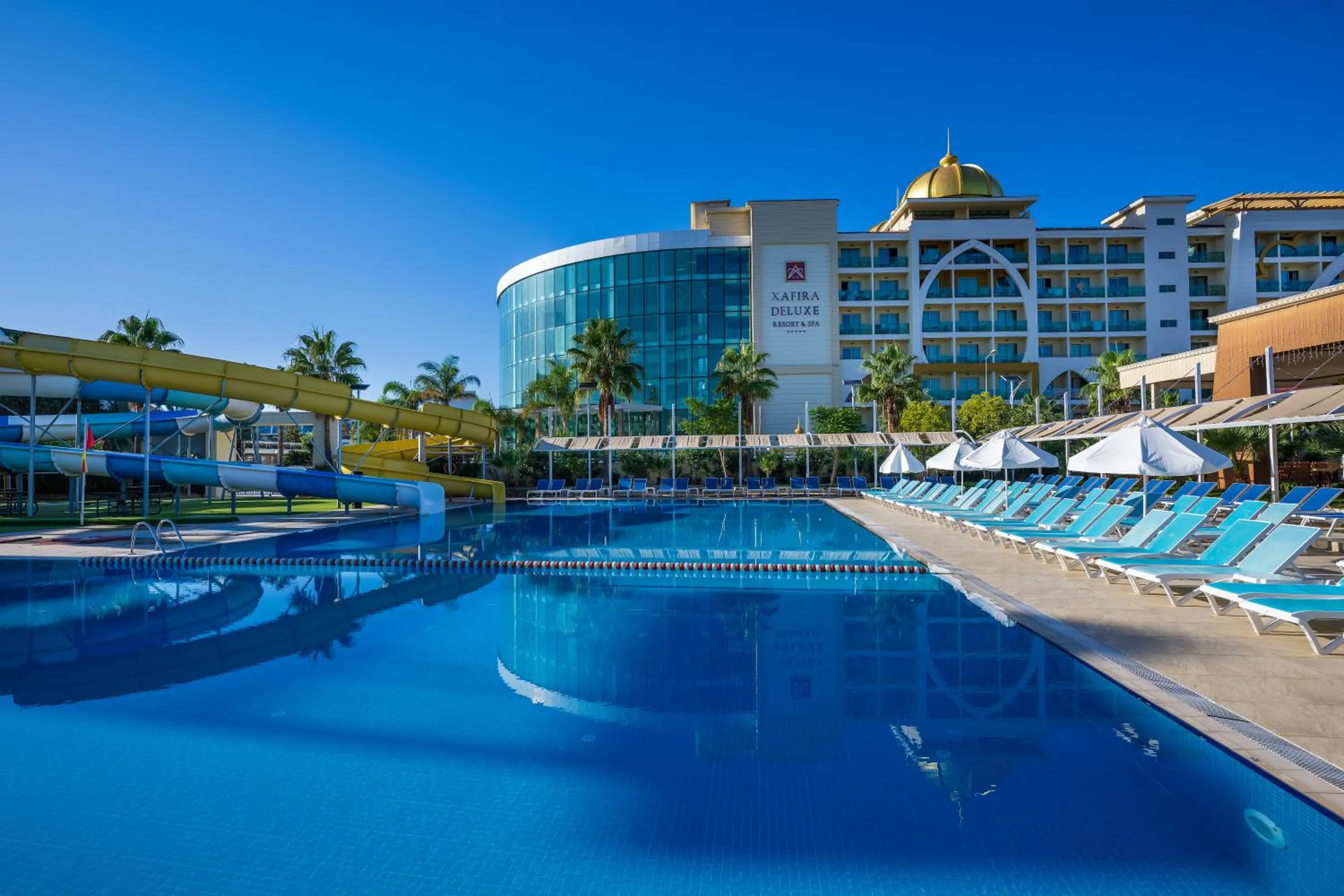 Swimming pool in Alan Xafira Deluxe Resort & Spa-ULTRA ALL INCLUSIVE