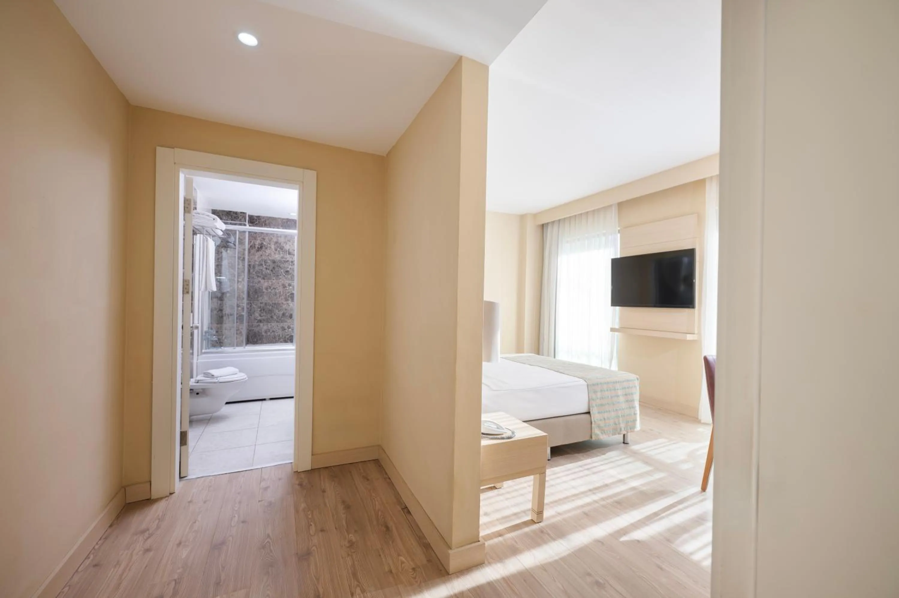 Bed in Alan Xafira Deluxe Resort & Spa-ULTRA ALL INCLUSIVE