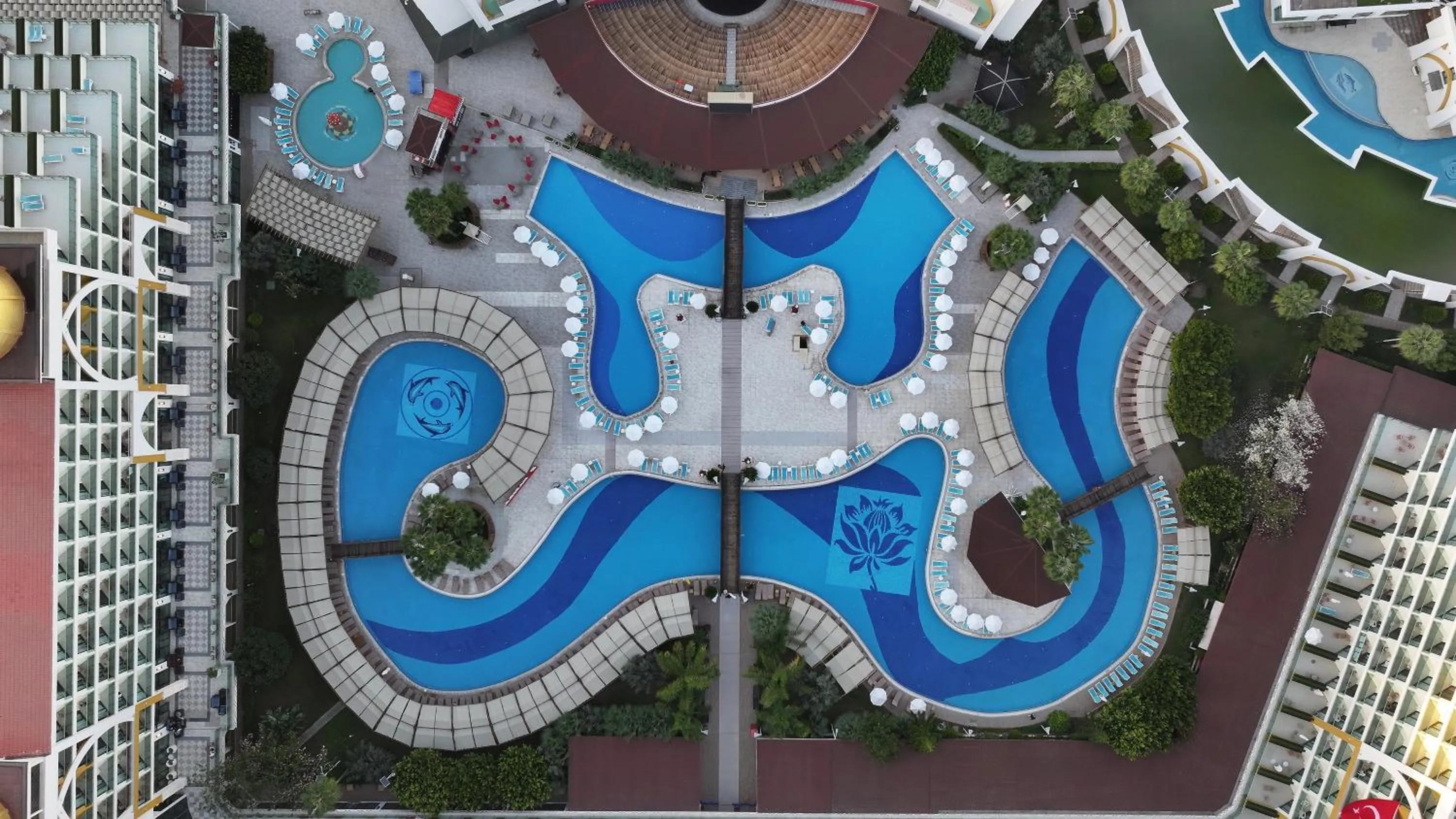 Swimming pool in Alan Xafira Deluxe Resort & Spa-ULTRA ALL INCLUSIVE