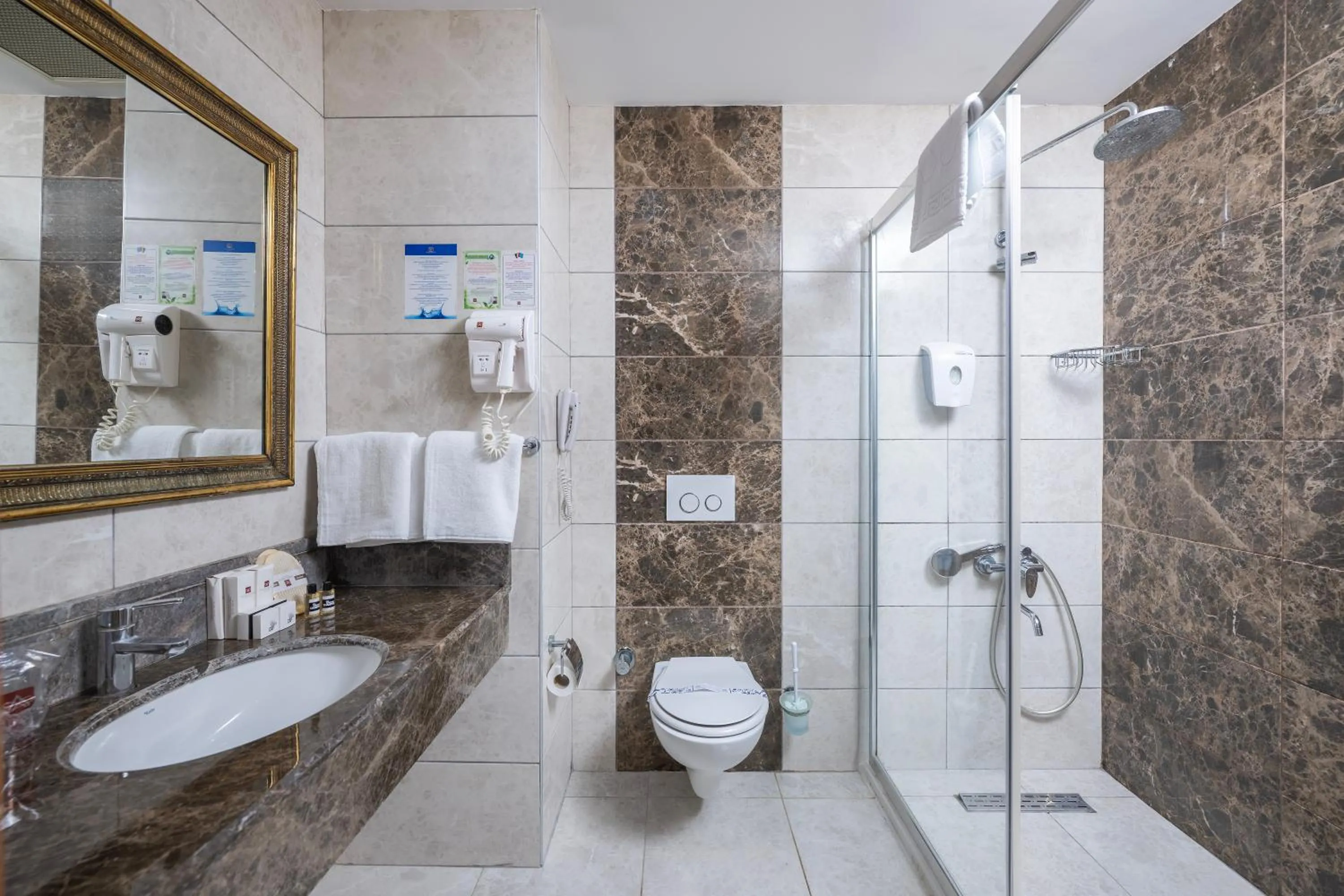Shower in Alan Xafira Deluxe Resort & Spa-ULTRA ALL INCLUSIVE