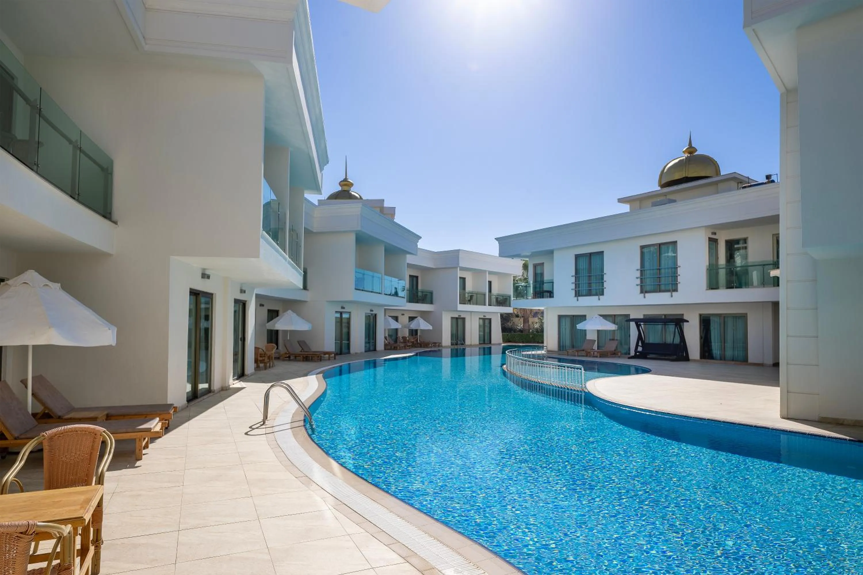 Swimming pool in Alan Xafira Deluxe Resort & Spa-ULTRA ALL INCLUSIVE