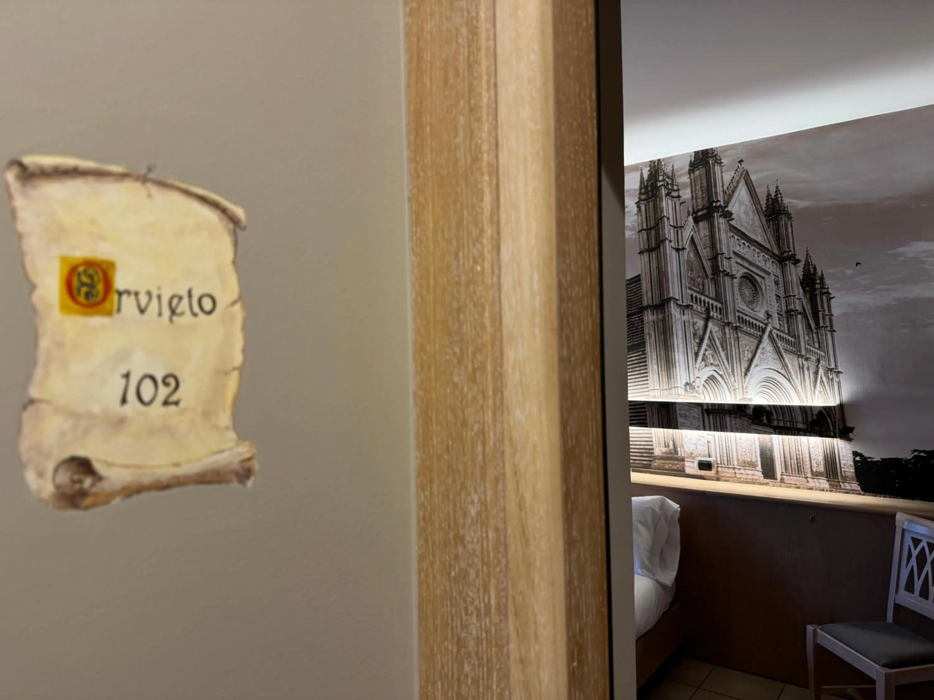 Decorative detail in Hotel Cladan