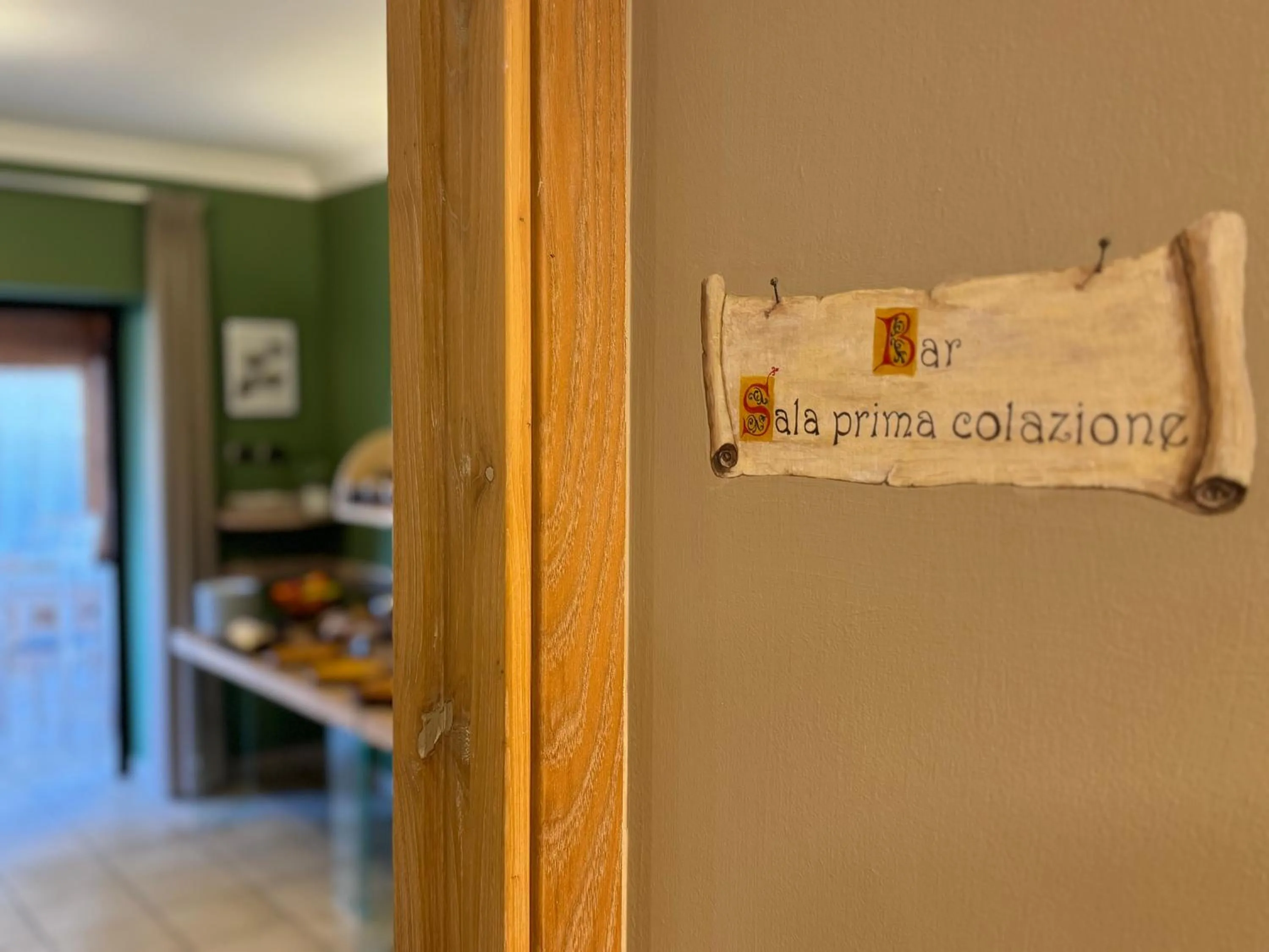 Decorative detail in Hotel Cladan