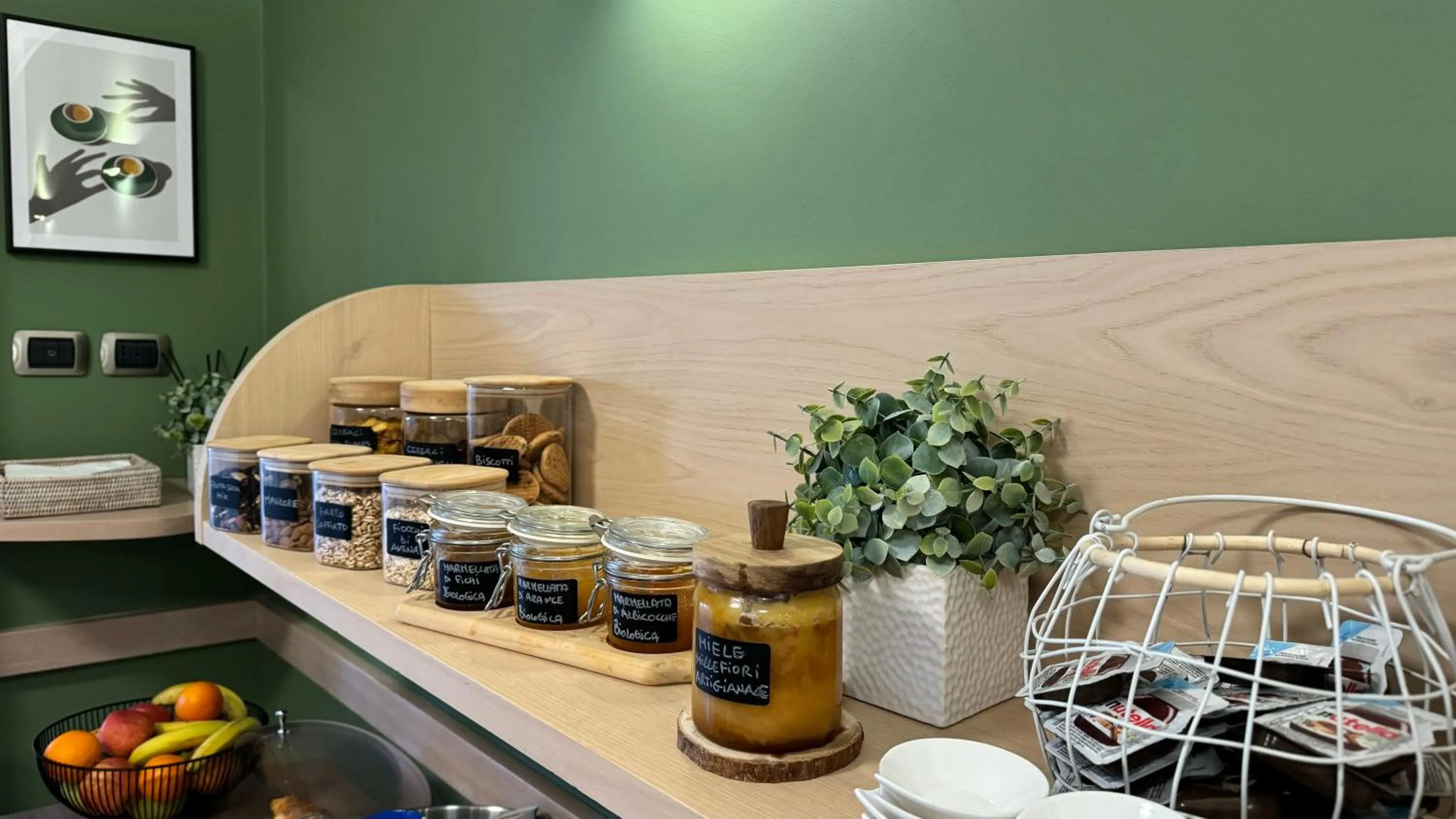 Buffet breakfast in Hotel Cladan