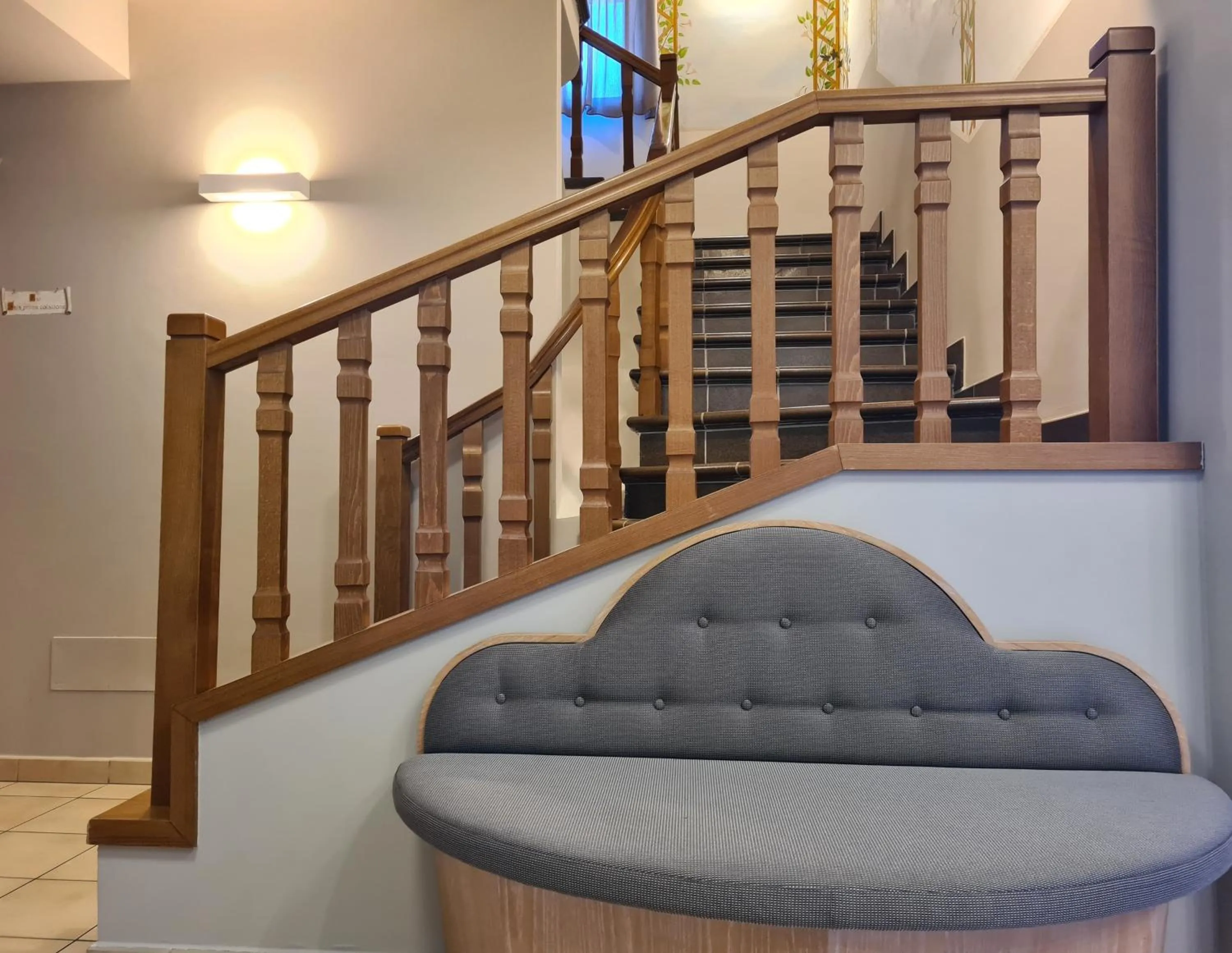 Lobby or reception in Hotel Cladan