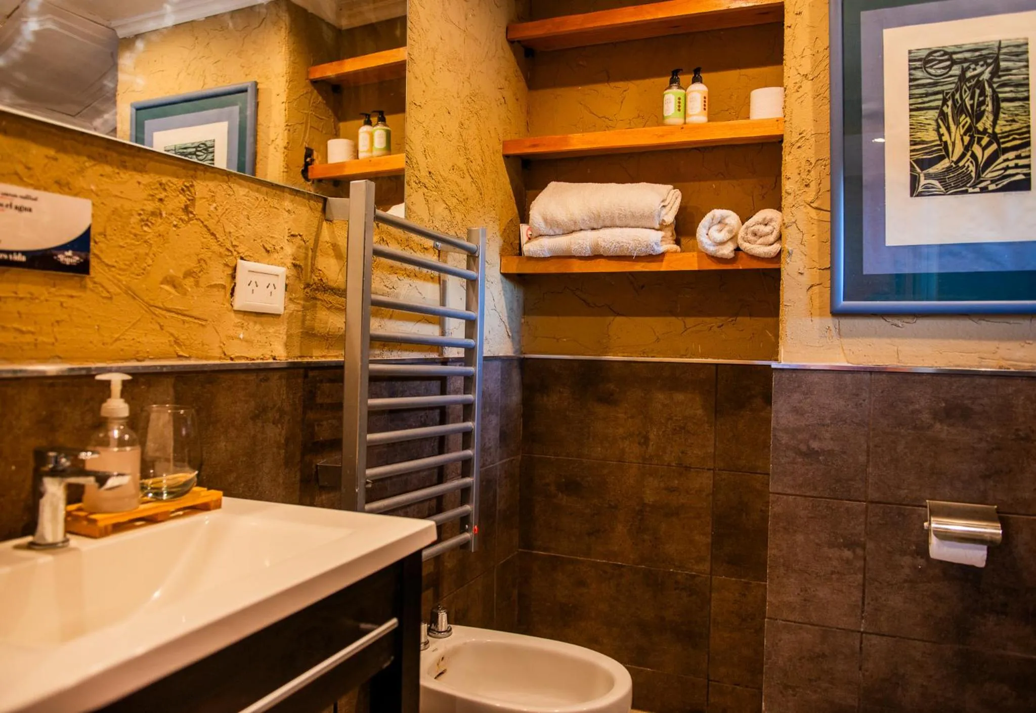 Bathroom in Equs Posada de Campo