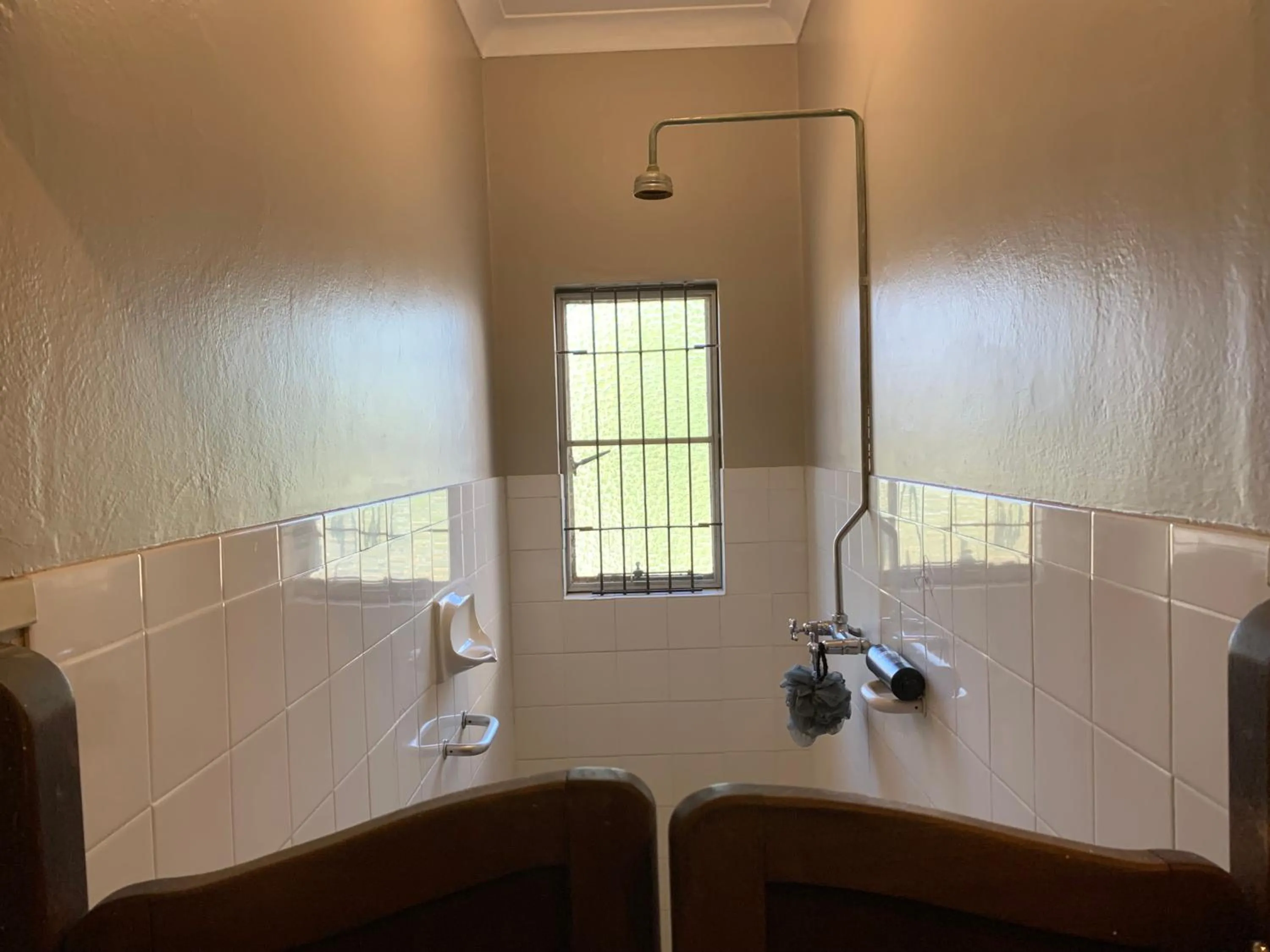 Shower in Hotel De Rust