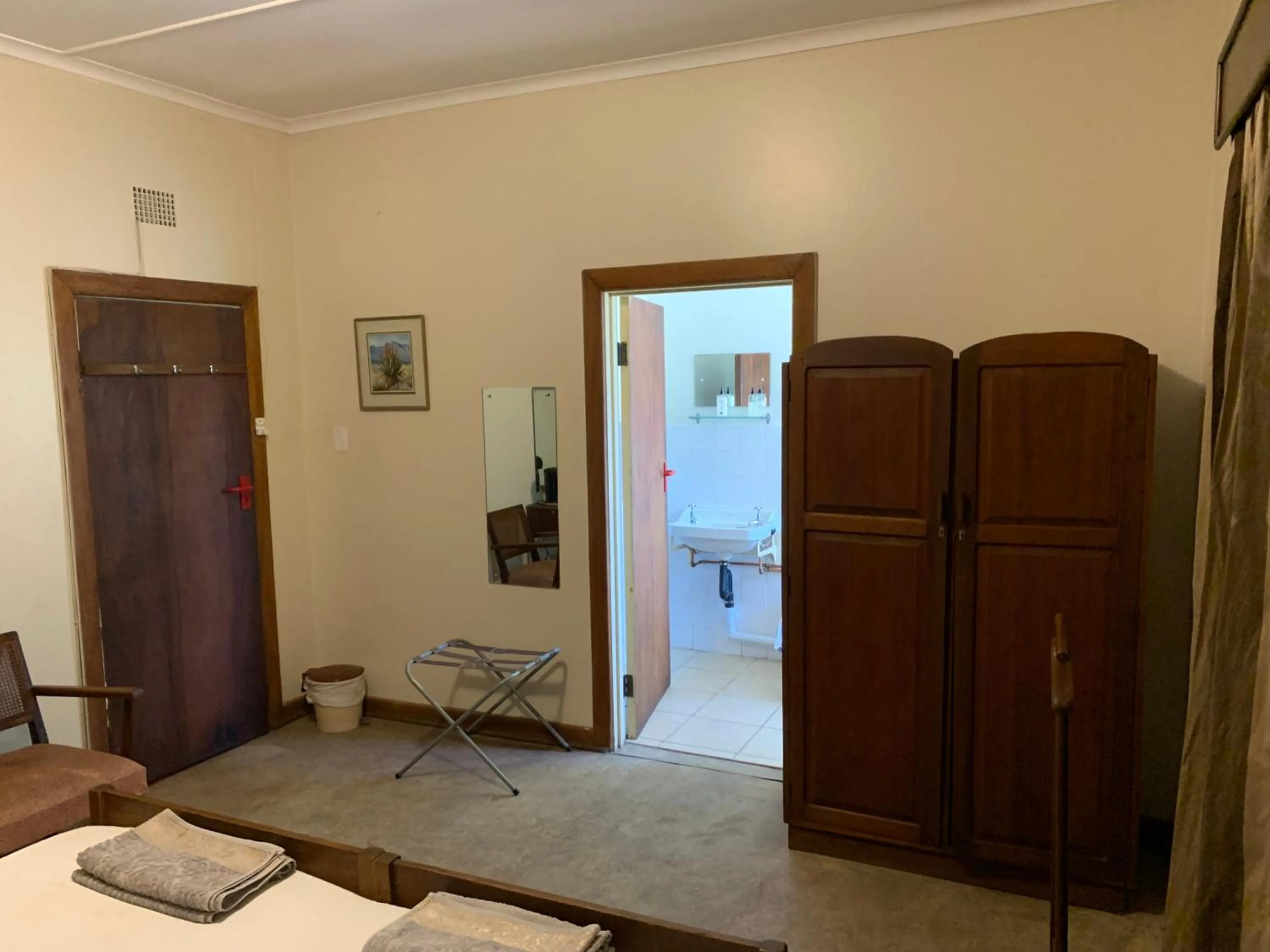 Bedroom, Bed in Hotel De Rust
